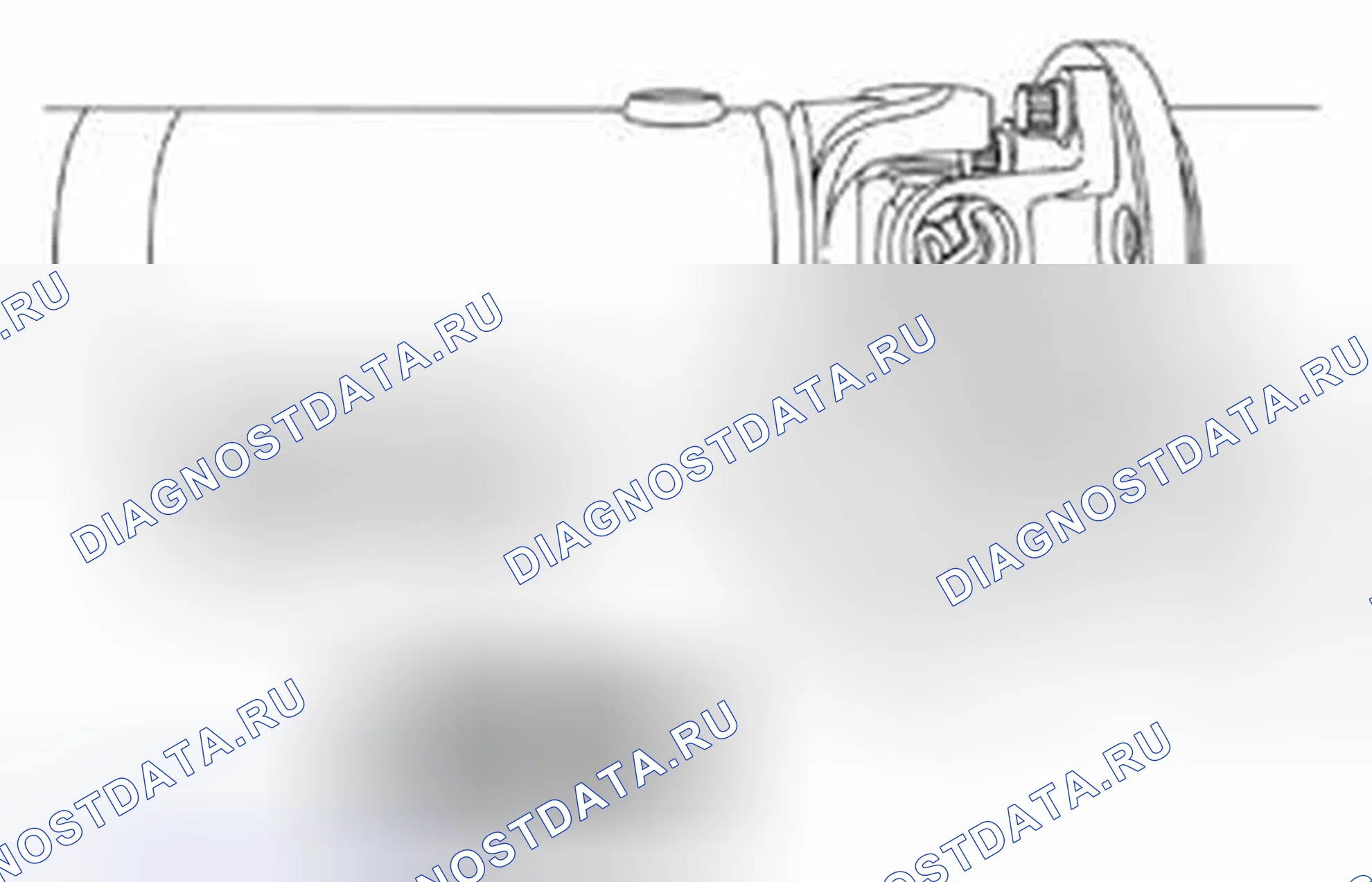 Рис. 21: Измерение угла привода. Ford Econoline E250 