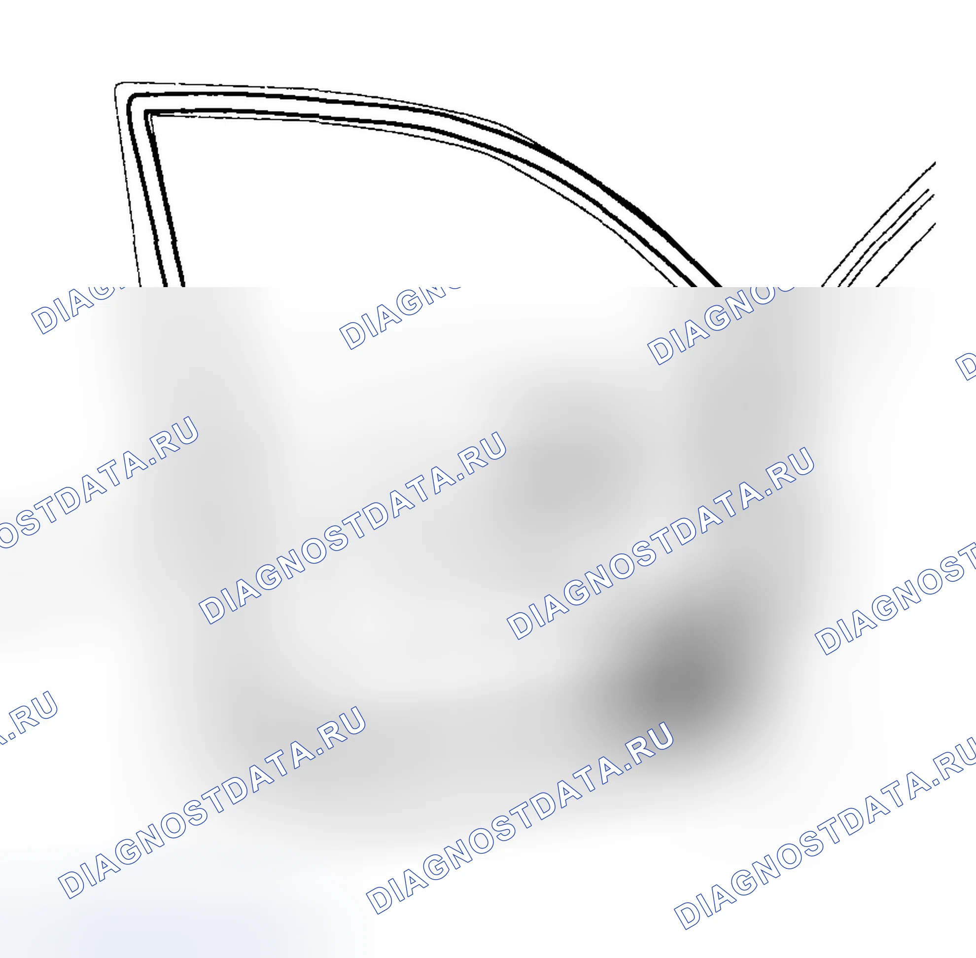 Рис. 51: ЗАМЕНА ПОГОДОЗАЩИТЫ ДВЕРИ. Hyundai Tucson I