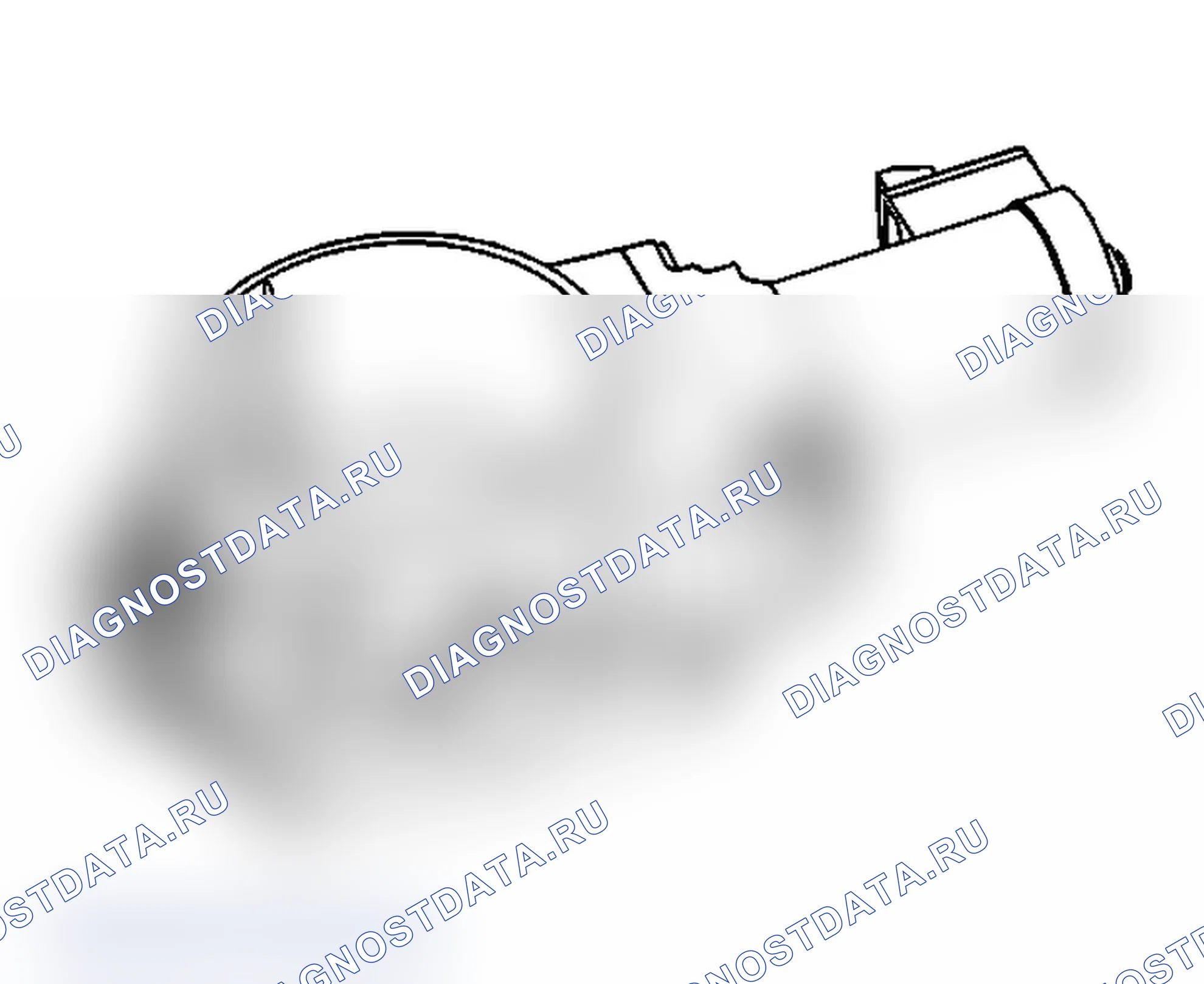 Рис. 178: Корпус дроссельной заслонки в сборе. Chevrolet Cab & Chassis Silverado 3500 