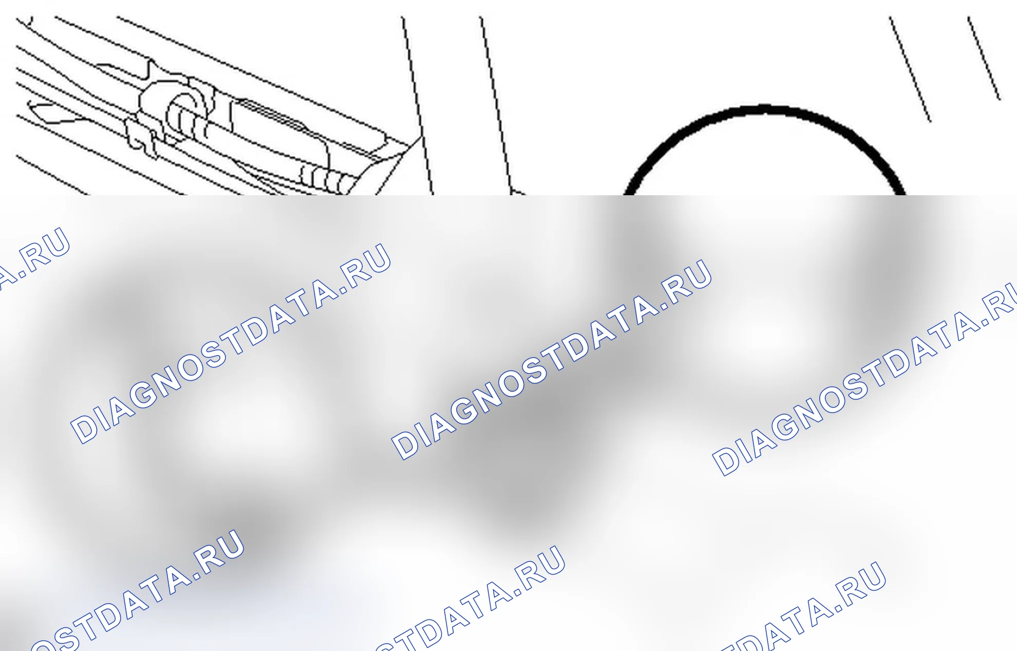 Рис. 105: ДЕМОНТАЖ. Toyota Prius PHV pre-III