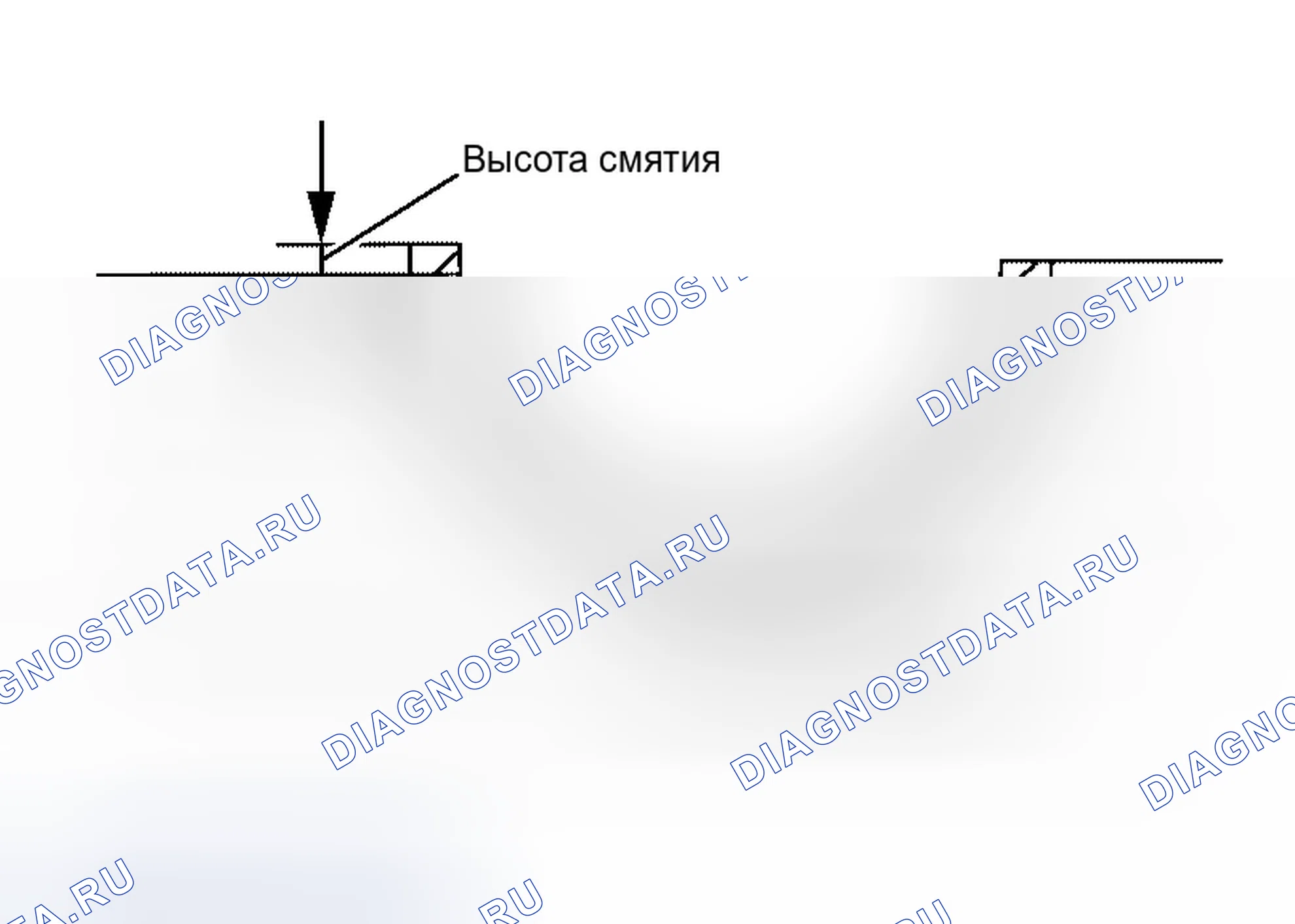 Рис. 242: ВЫСОТА СМЯТИЯ ШАТУННОГО ПОДШИПНИКА. Infiniti QX56 I