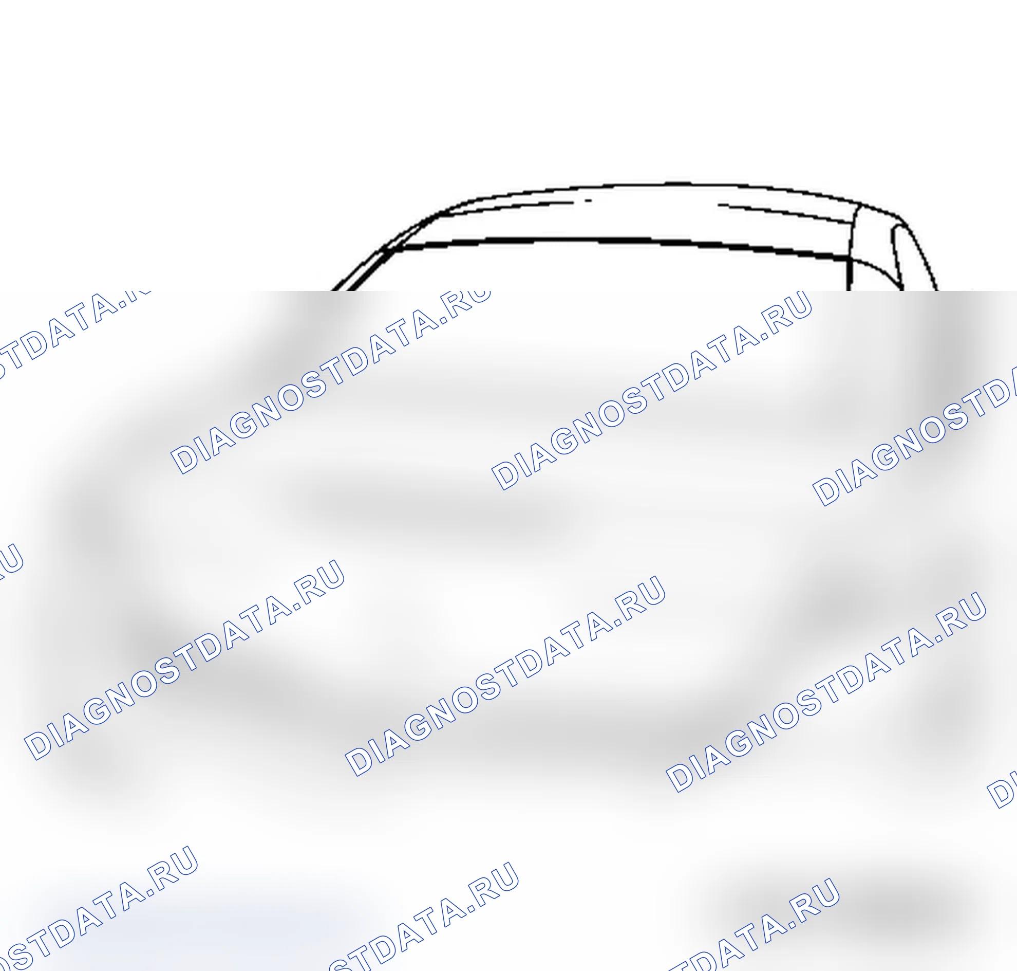 Заднее стекло. Opel Astra H