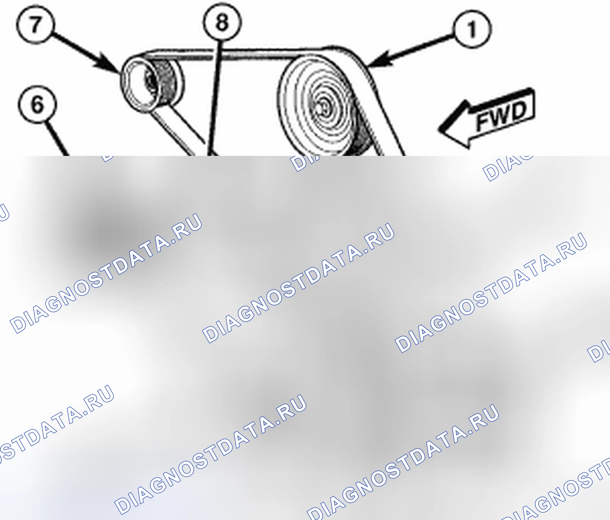 Рис. 22: ВЫНОС-5.9л / 6.7л ДИЗЕЛЬ. Dodge Cab & Chassis R3500 HD transition