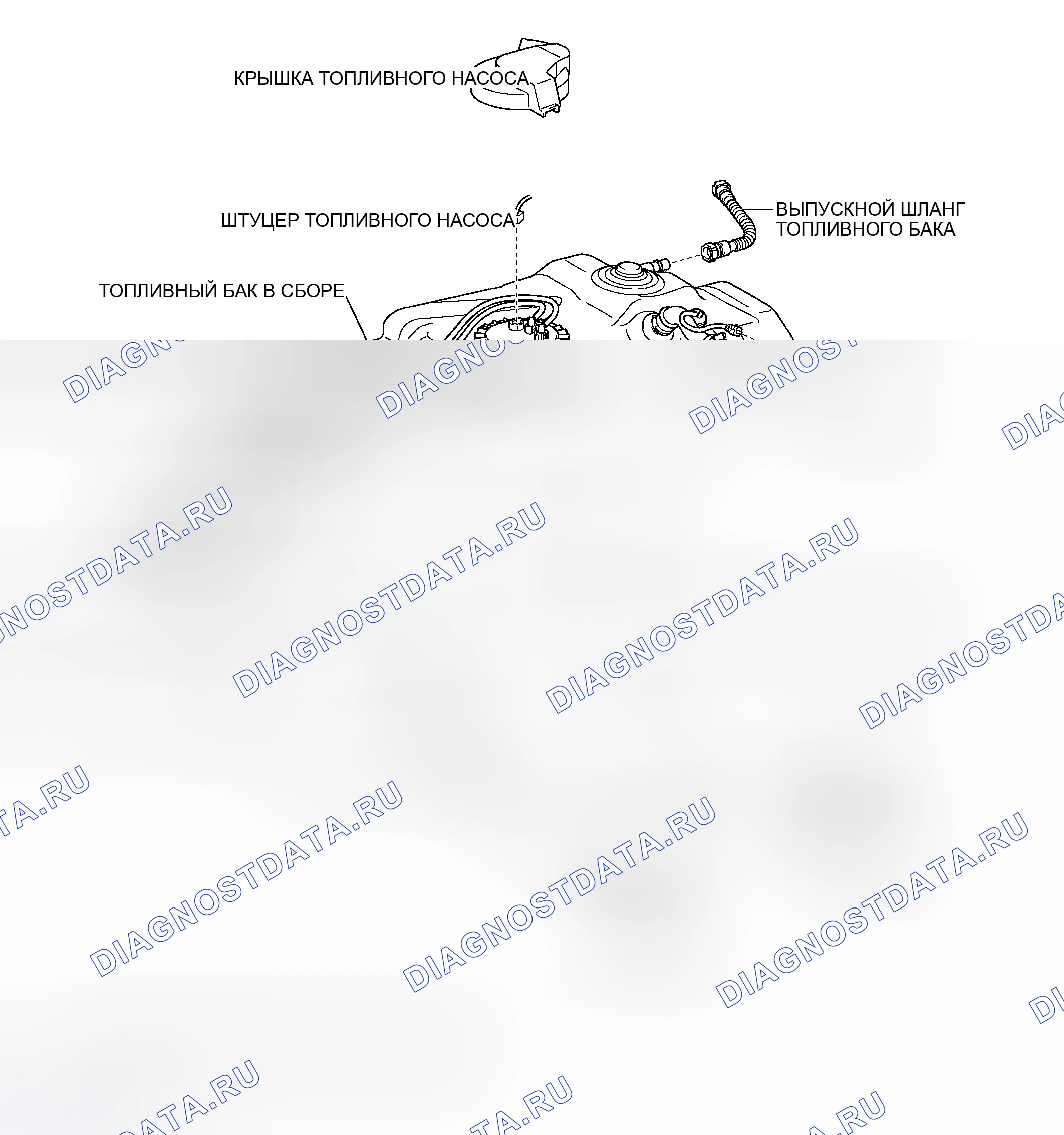 Рис. 135: КОМПОНЕНТЫ. Toyota Tacoma II