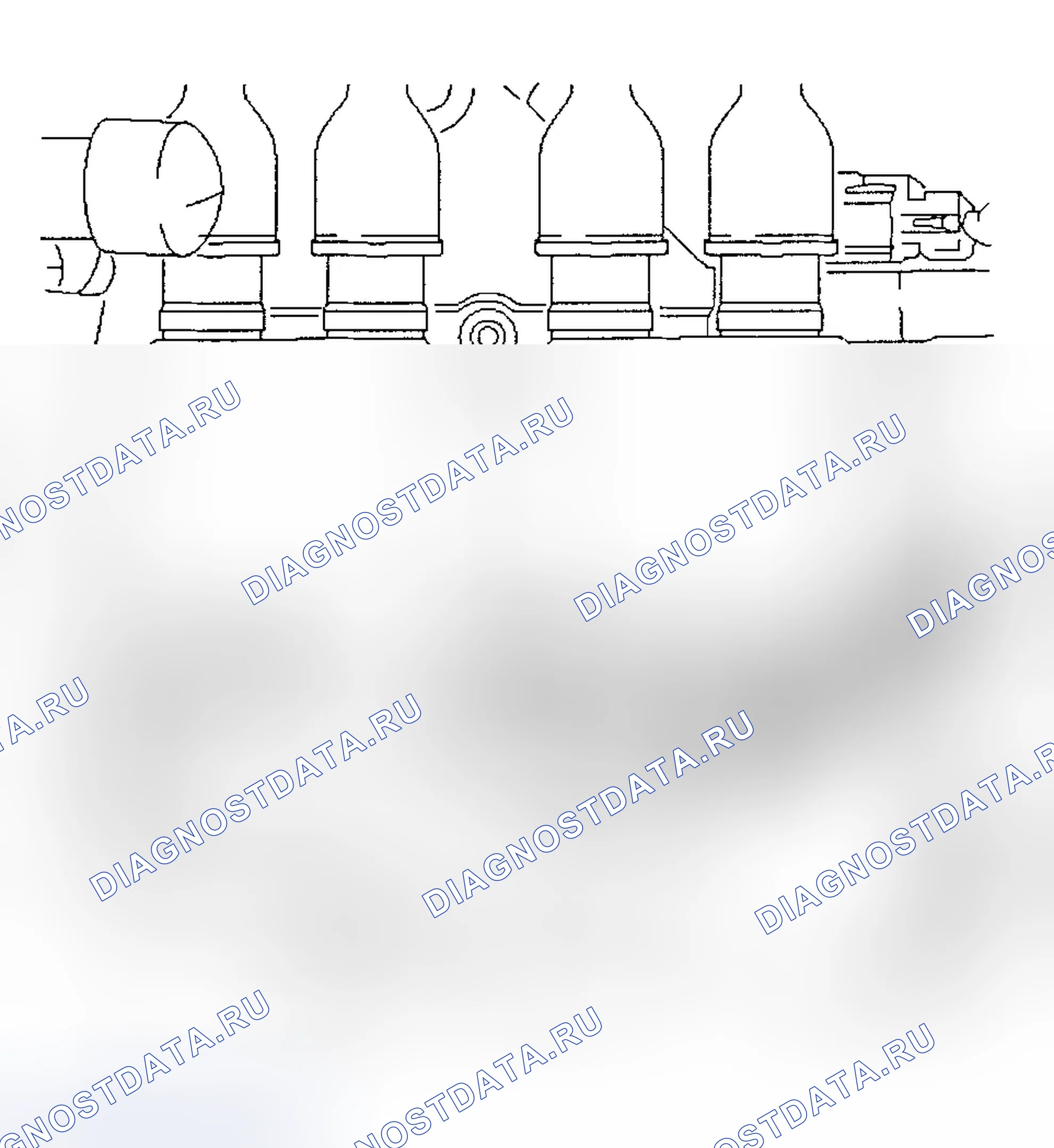 Рис. 10: Демонтаж и монтаж (2.2L). Isuzu Axiom I