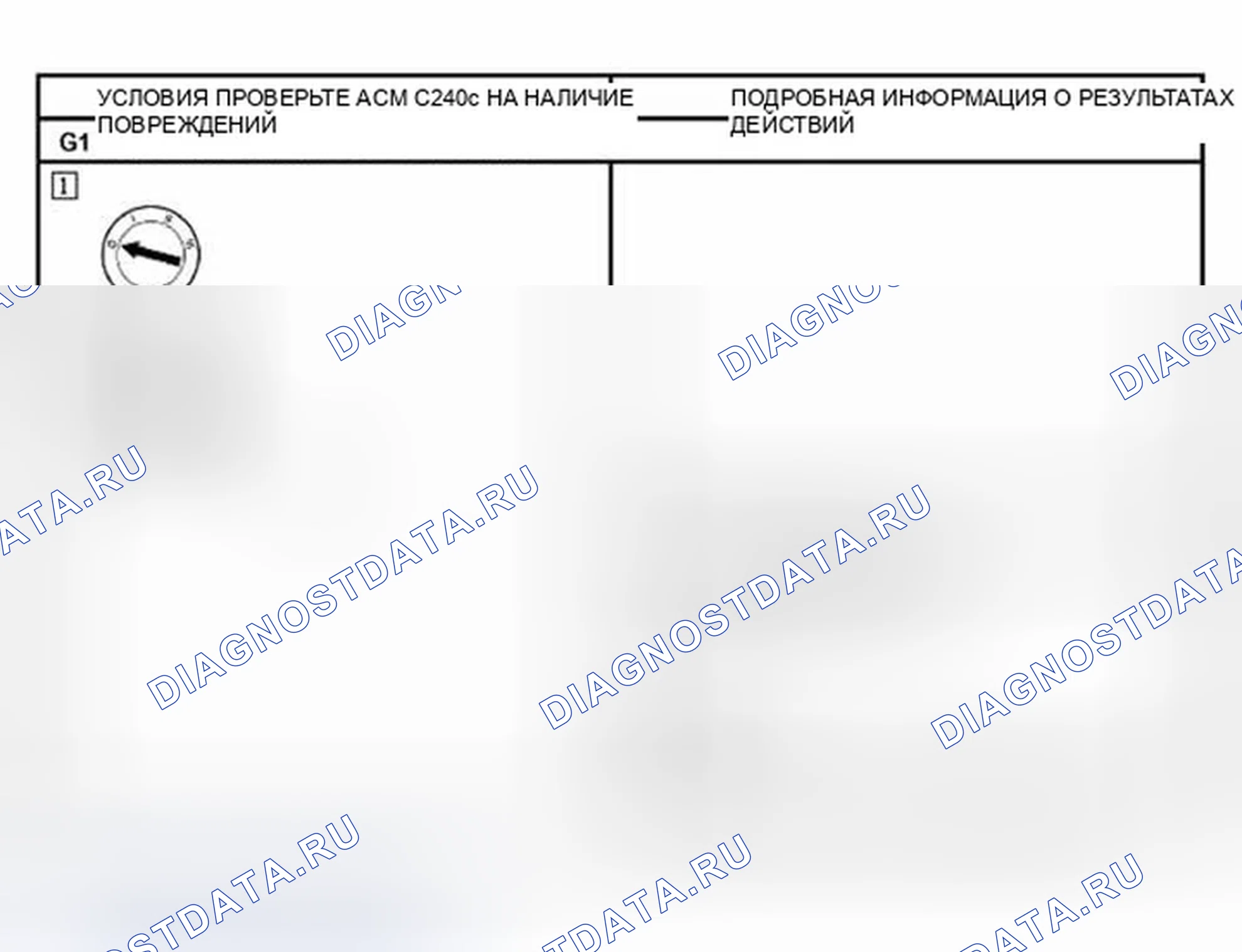 Рис. 19: диагностический тест G: МОДУЛЬ УПРАВЛЕНИЯ АУДИО (ACM) НЕ РЕАГИРУЕТ НА ДИАГНОСТИЧЕСКИЙ ИНСТРУМЕНТ. Ford Thunderbird XI
