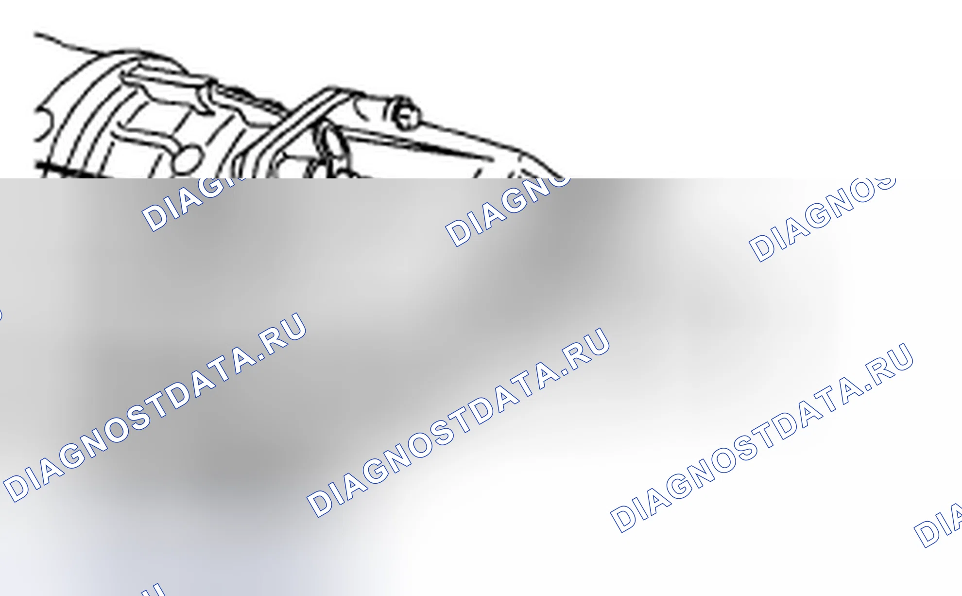Рис. 493: ДЕМОНТАЖ. Subaru Outback BP рестайлинг