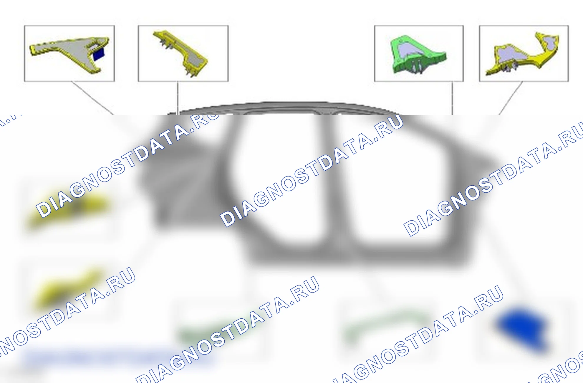 Кузов и рама: описание и работа. Ford Kuga I