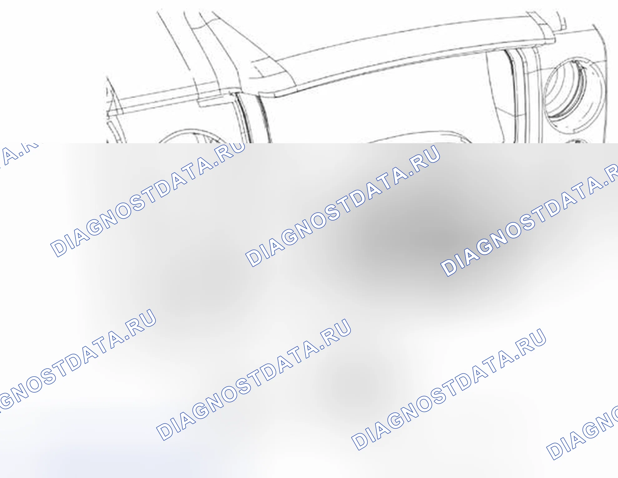 Рис. 67: Многофункциональный переключатель рулевой колонки. Ford Pickup F250 Super Duty II