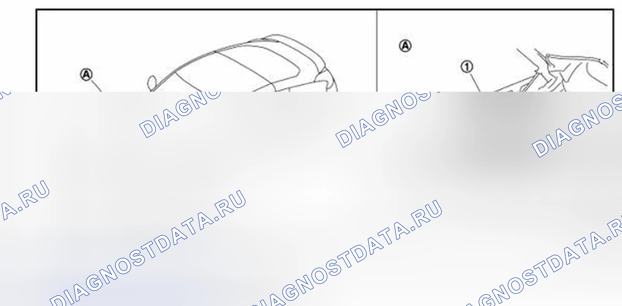 Рис. 130: Расположение компонентов. Nissan 370Z I рестайлинг