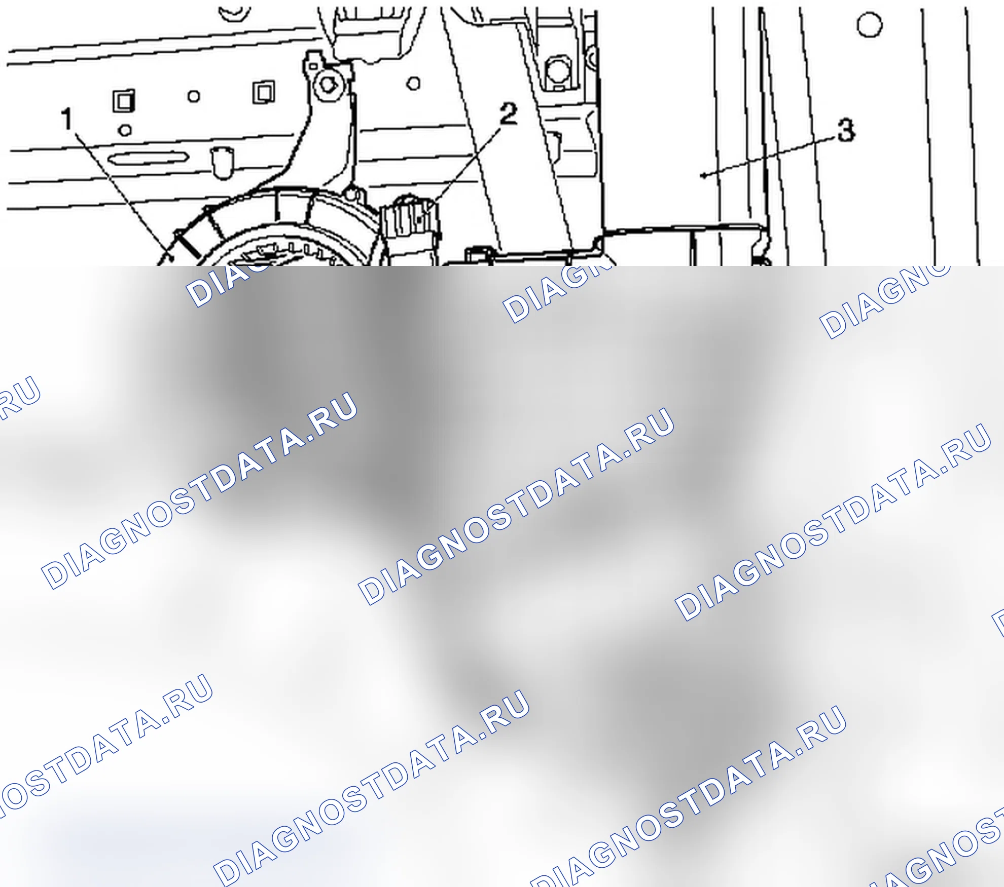 Кондиционер заднего отделения. Opel Vivaro A