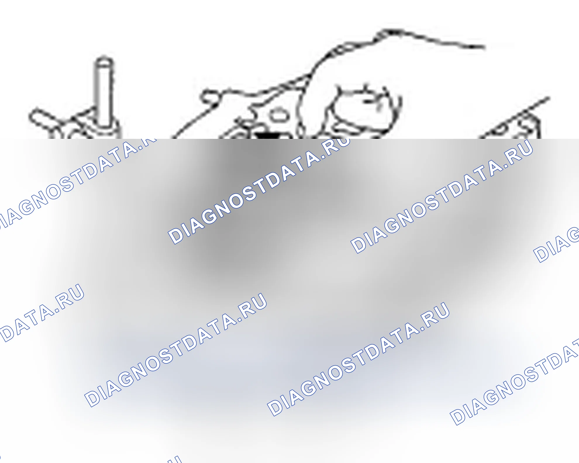 Рис. 141: Проверка зазора между штоком клапана и направляющей. Honda Odyssey IV