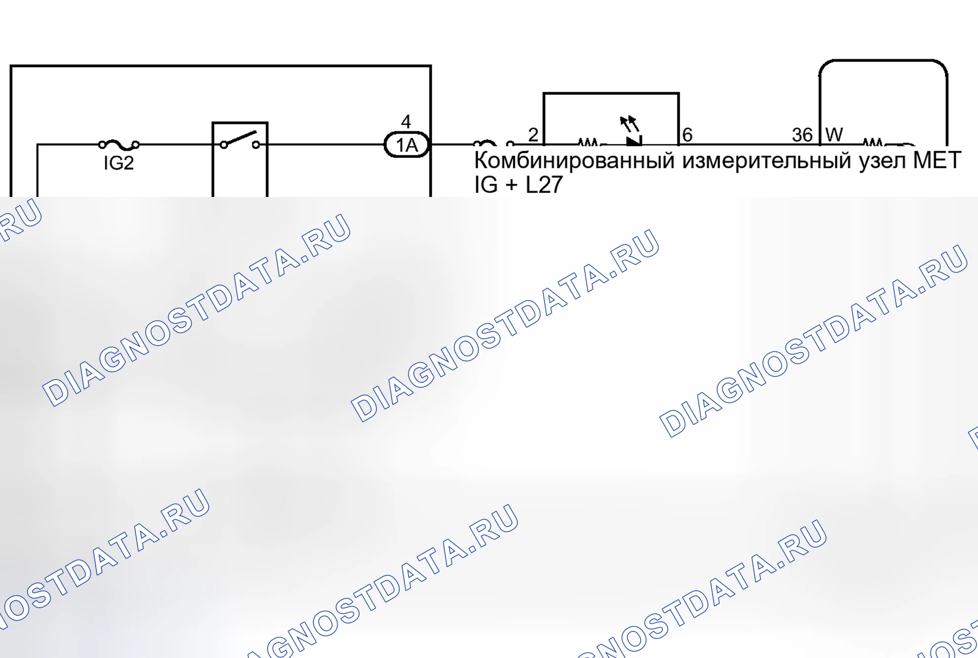 Рис. 63: электросхема. Toyota Prius V I