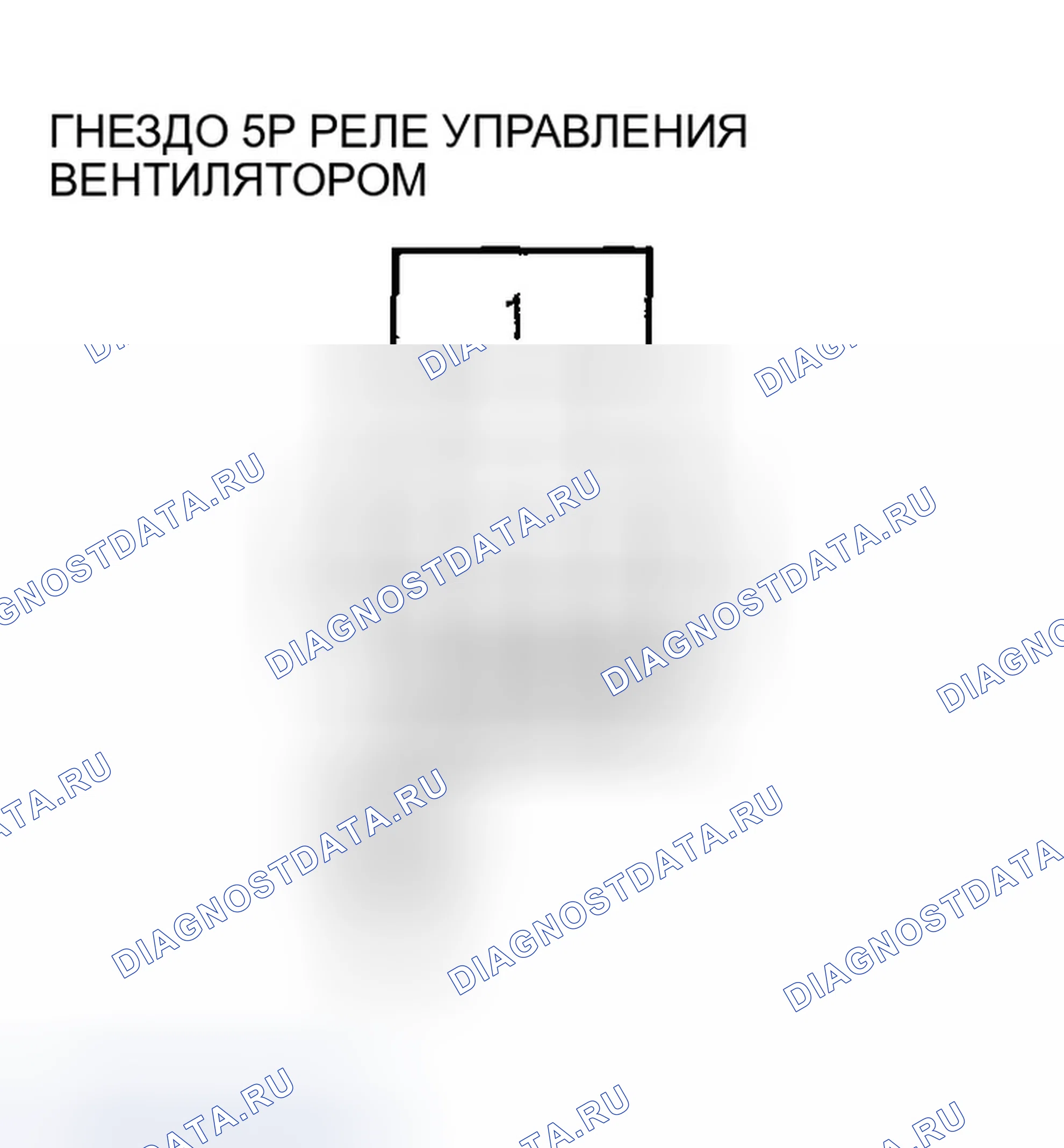Рис. 102: Поиск и устранение неисправностей в высокоскоростной цепи вентилятора конденсатора переменного тока. Honda Accord VII рестайлинг