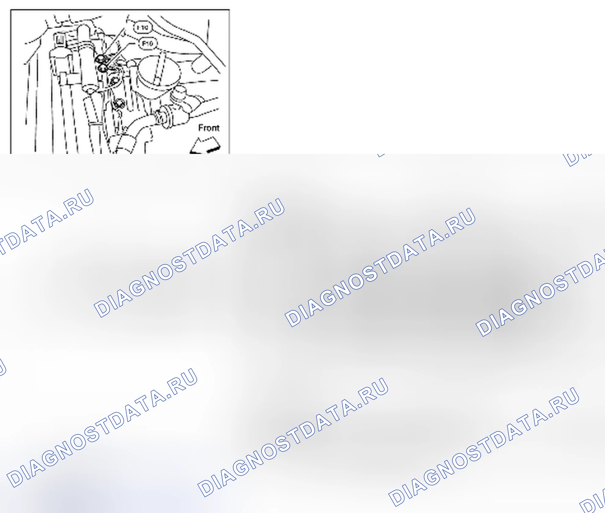 Рис. 35: ЖГУТ УПРАВЛЕНИЯ ДВИГАТЕЛЕМ (МОДЕЛИ VQ40DE). Suzuki Equator I
