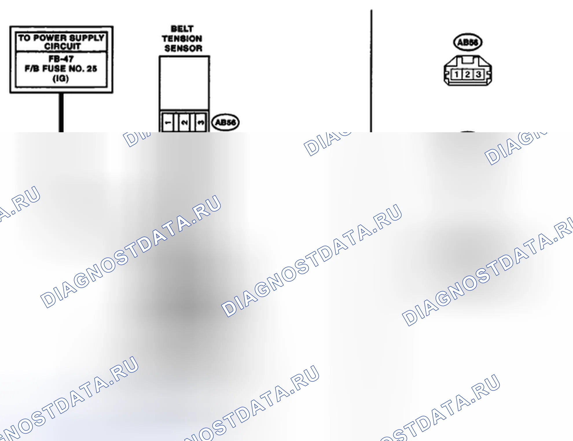Рис. 109: электросхема. Subaru Outback BP рестайлинг