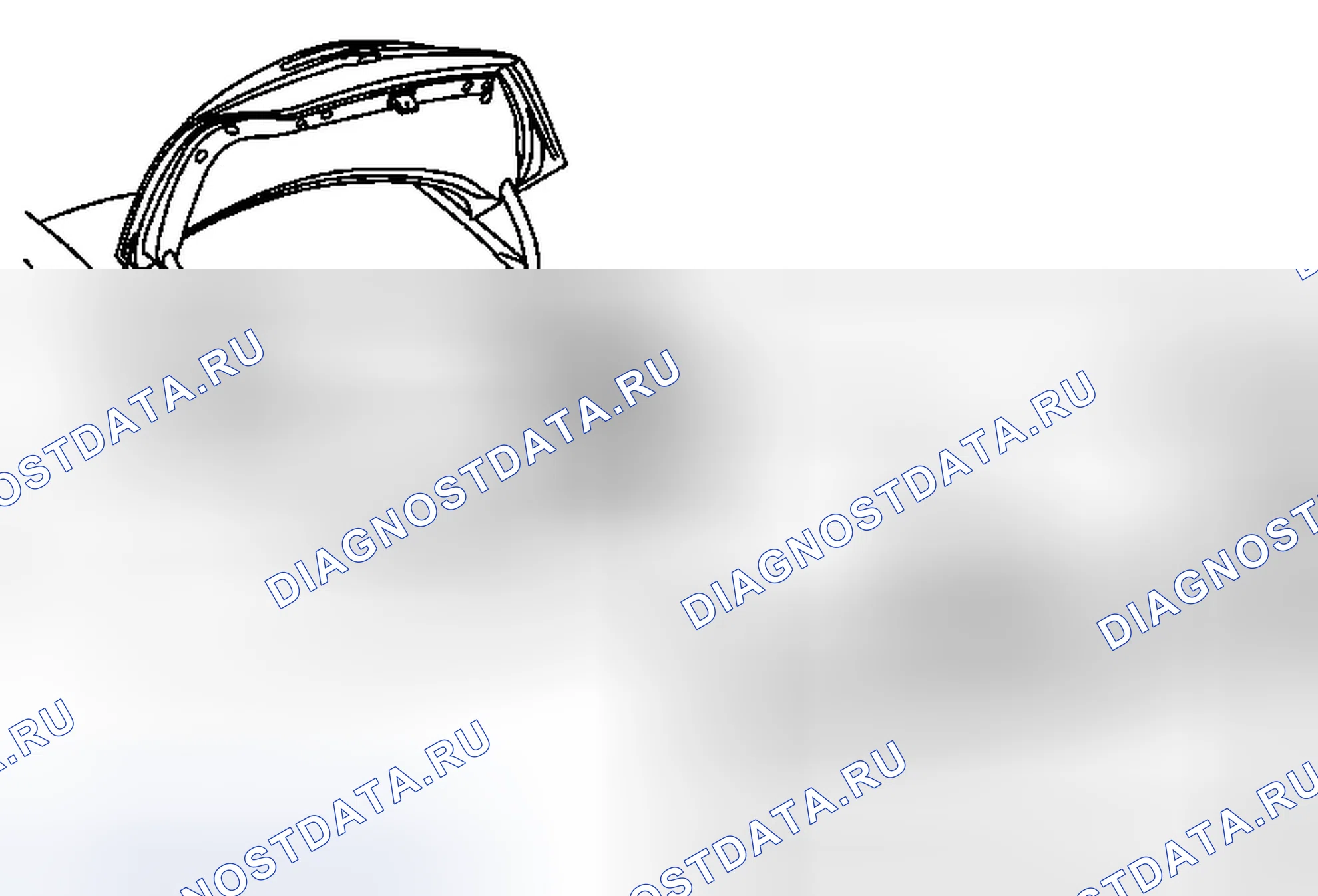 Рис. 27: Замена защелки замка крышки заднего отсека. Chevrolet Malibu VIII рестайлинг