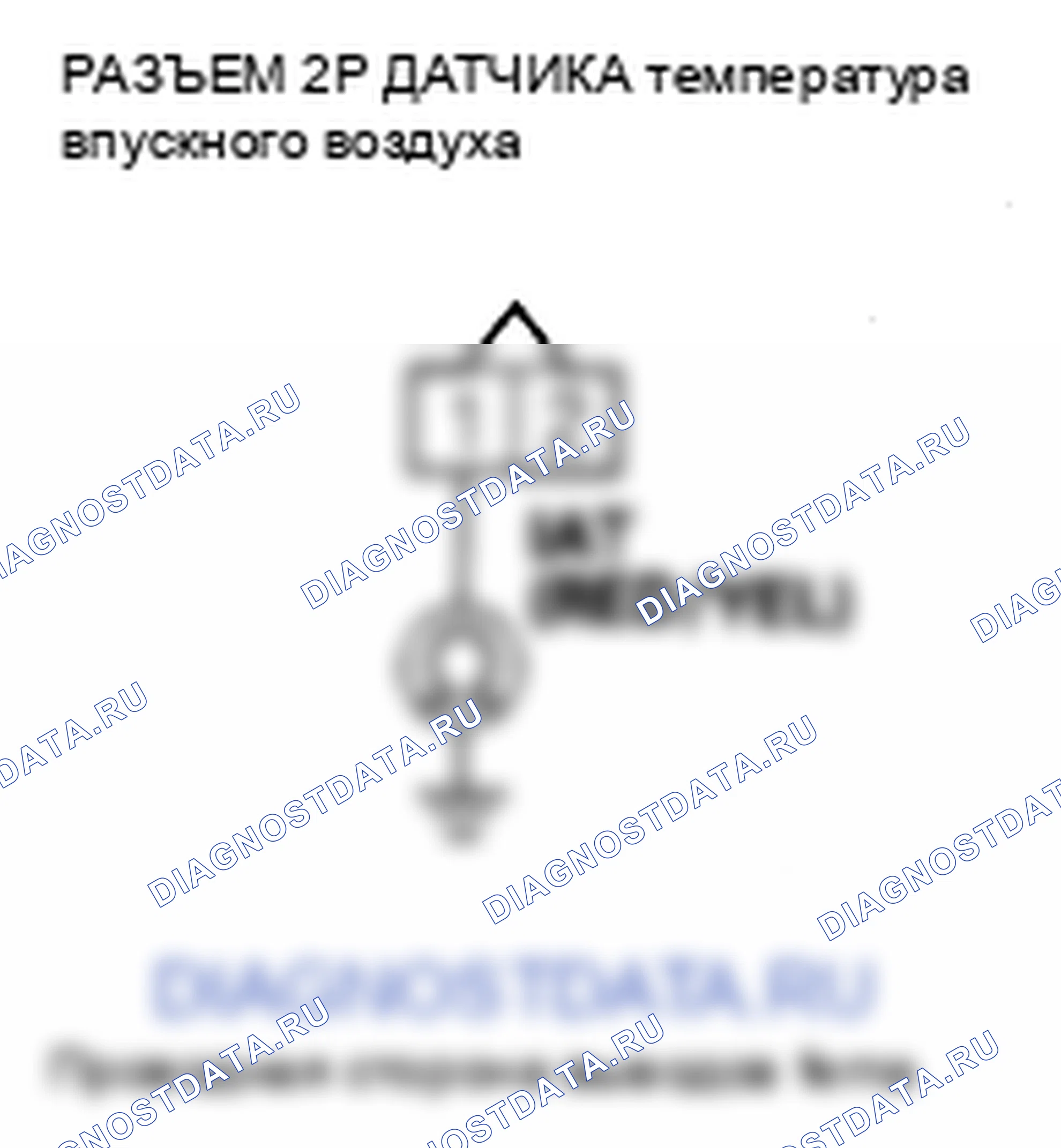 Рис. 254: P0112 расшифровка кода ошибки: низкое напряжение цепи датчика температура впускного воздуха. Honda S2000 AP2 рестайлинг