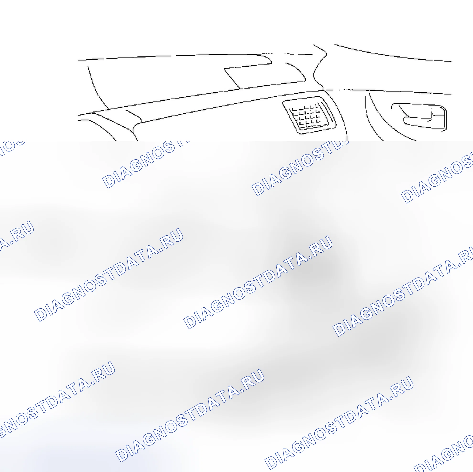Рис. 34: МОДУЛЬ УПРАВЛЕНИЯ ДВИГАТЕЛЕМ. Toyota Highlander I
