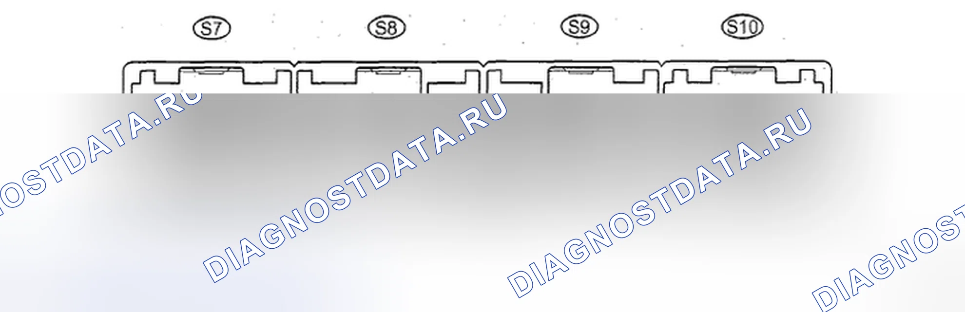 Рис. 45: КЛЕММЫ ЭБУ. Toyota Prius II рестайлинг