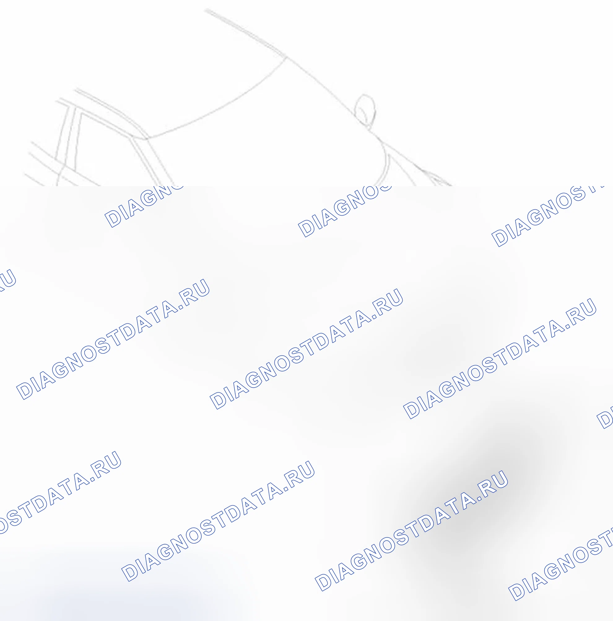 Рис. 37: Расположение компонентов. Hyundai Veloster I