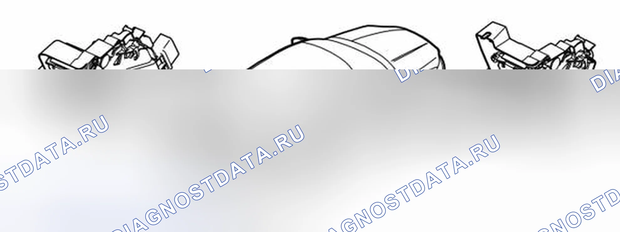 Рис. 27: БОКОВЫЕ ДВЕРИ БЛОКОВ ЗАМКОВ. Volvo S80 II рестайлинг