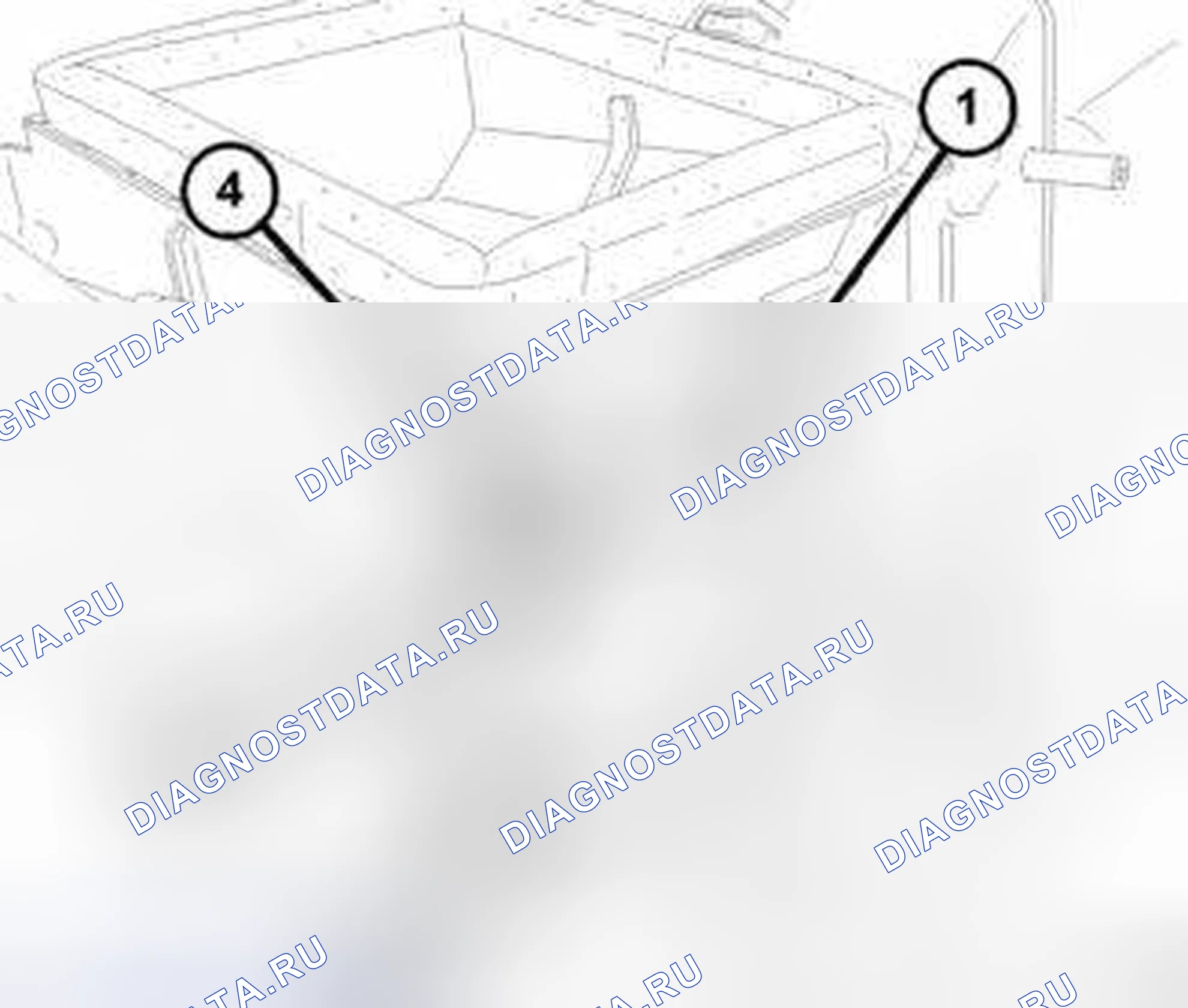 Рис. 19: ПРИВОД ДВЕРИ РАЗМОРАЖИВАНИЯ. RAM Pickup 2500 