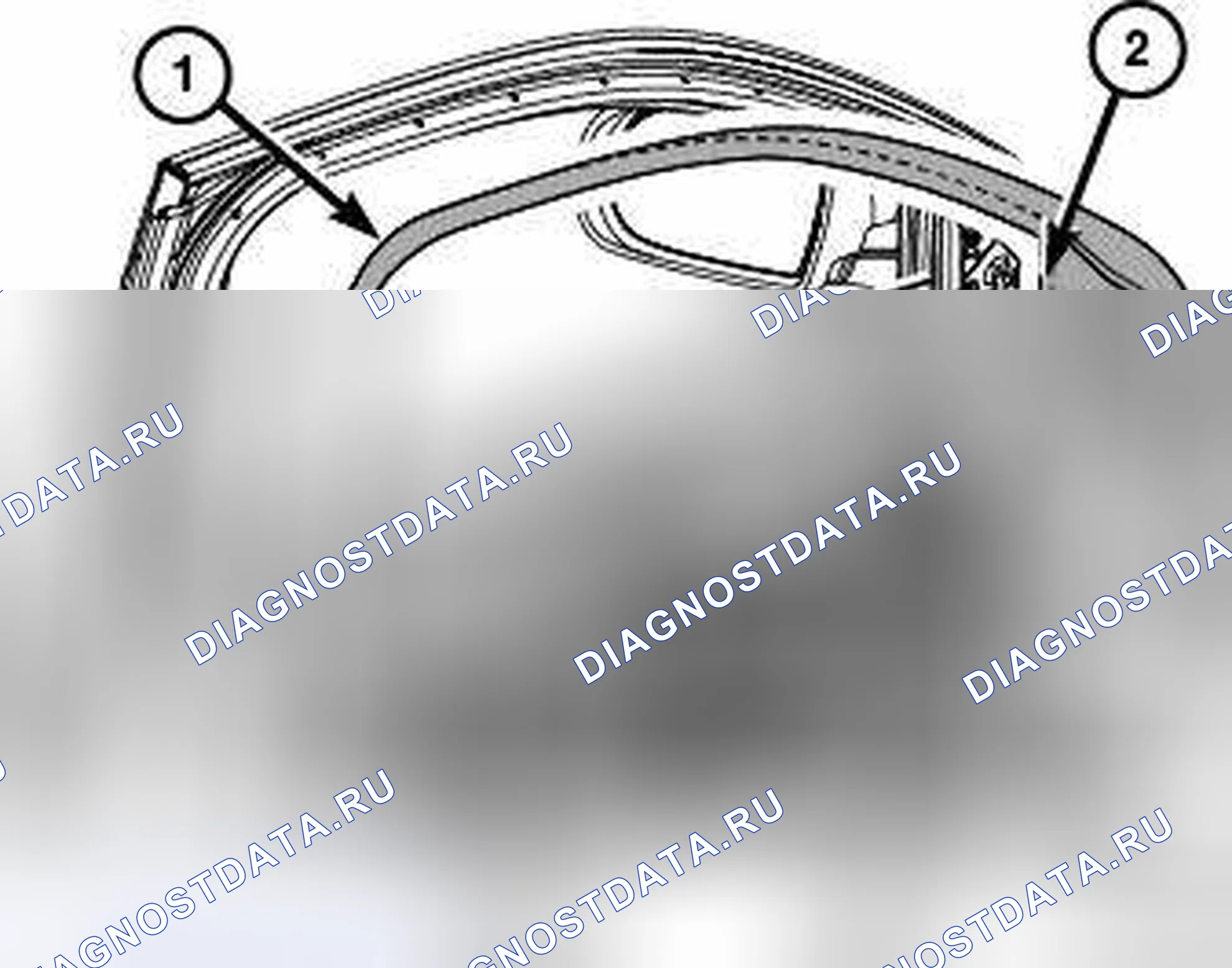Рис. 115: ДЕМОНТАЖ. Jeep Cherokee V рестайлинг