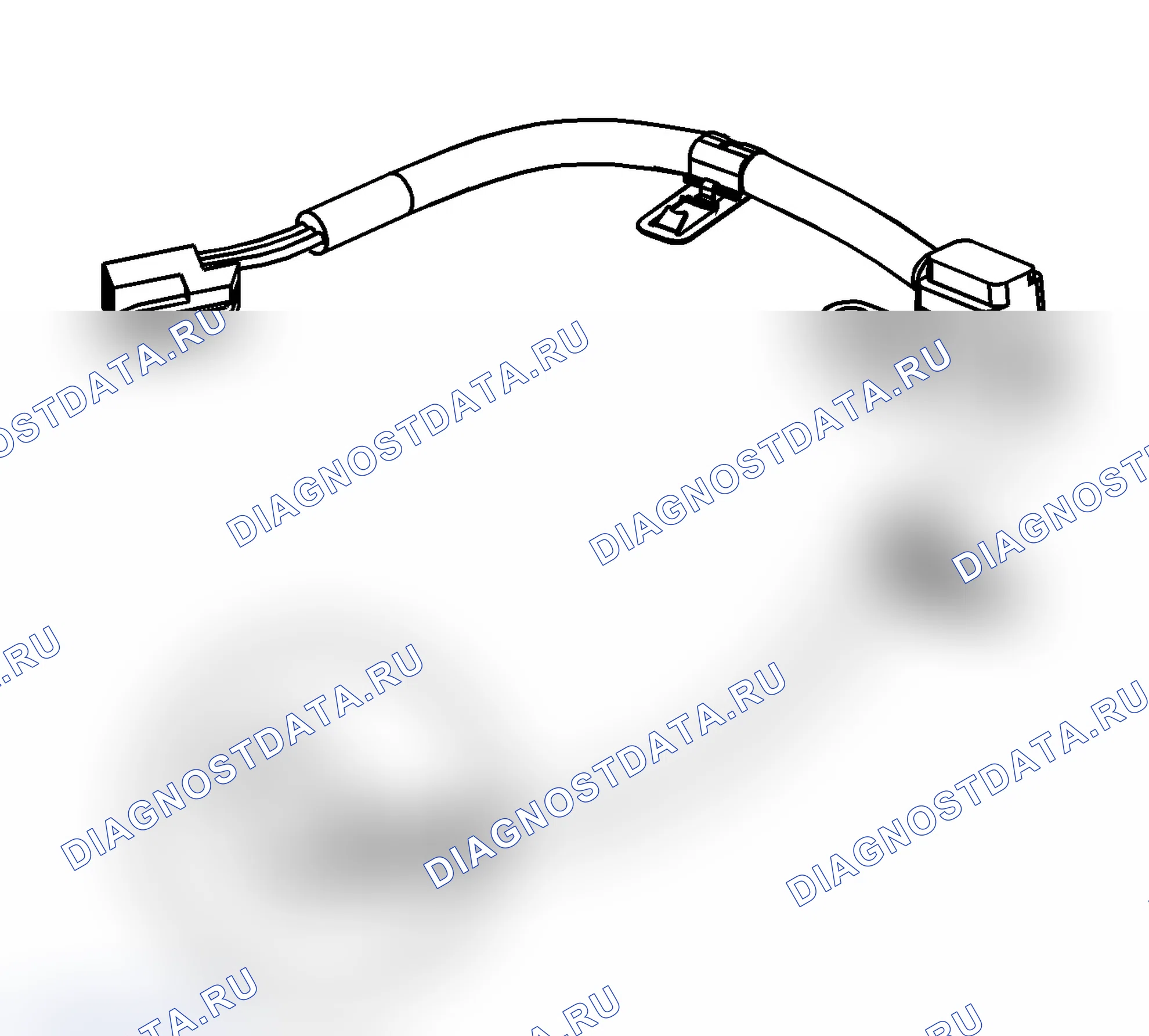 Рис. 36: Датчик входной скорости (ISS). Chevrolet Express G1500 
