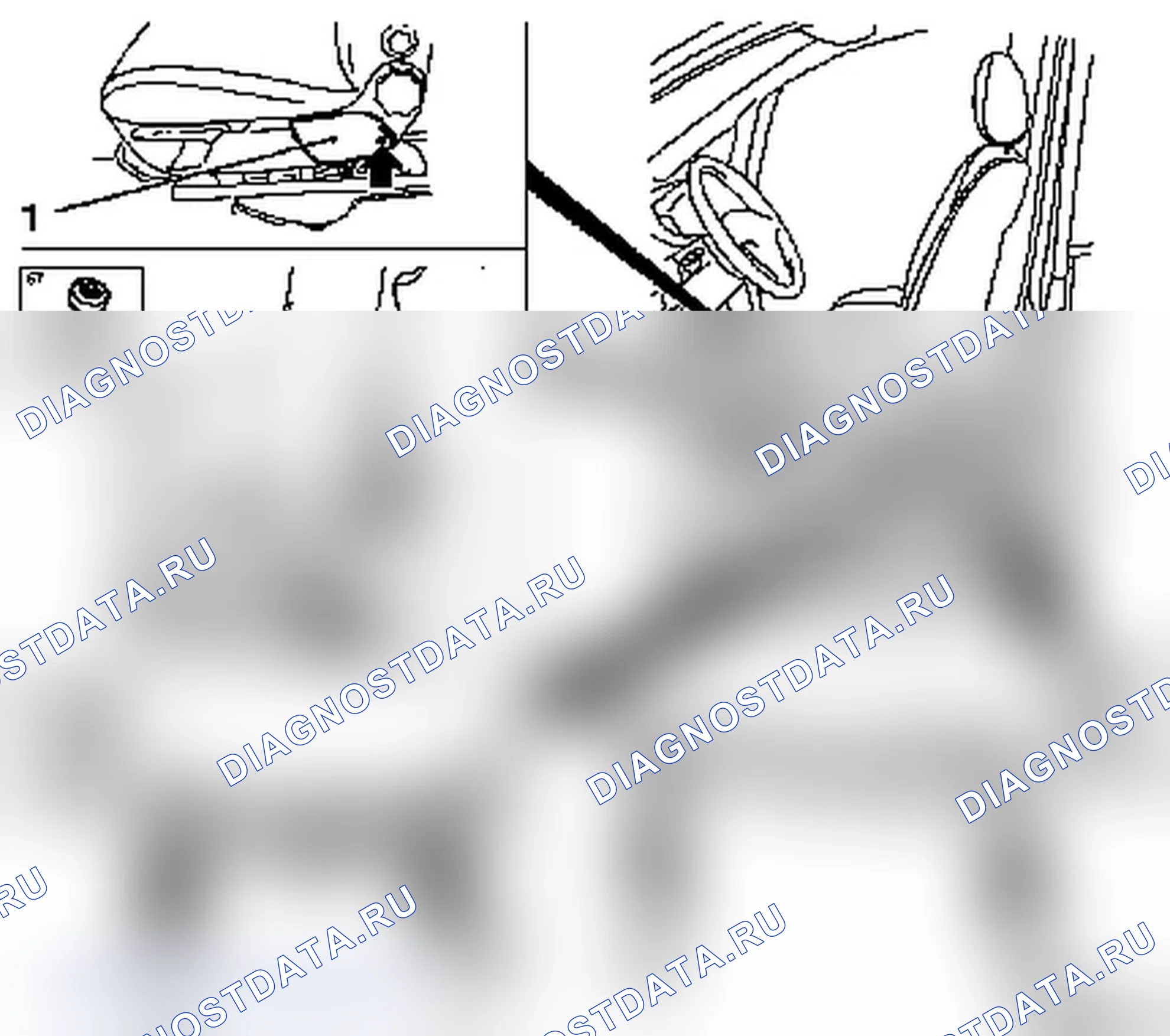 Демонтаж и установка переднего сиденья (до ГВ 03). Opel Zafira A рестайлинг