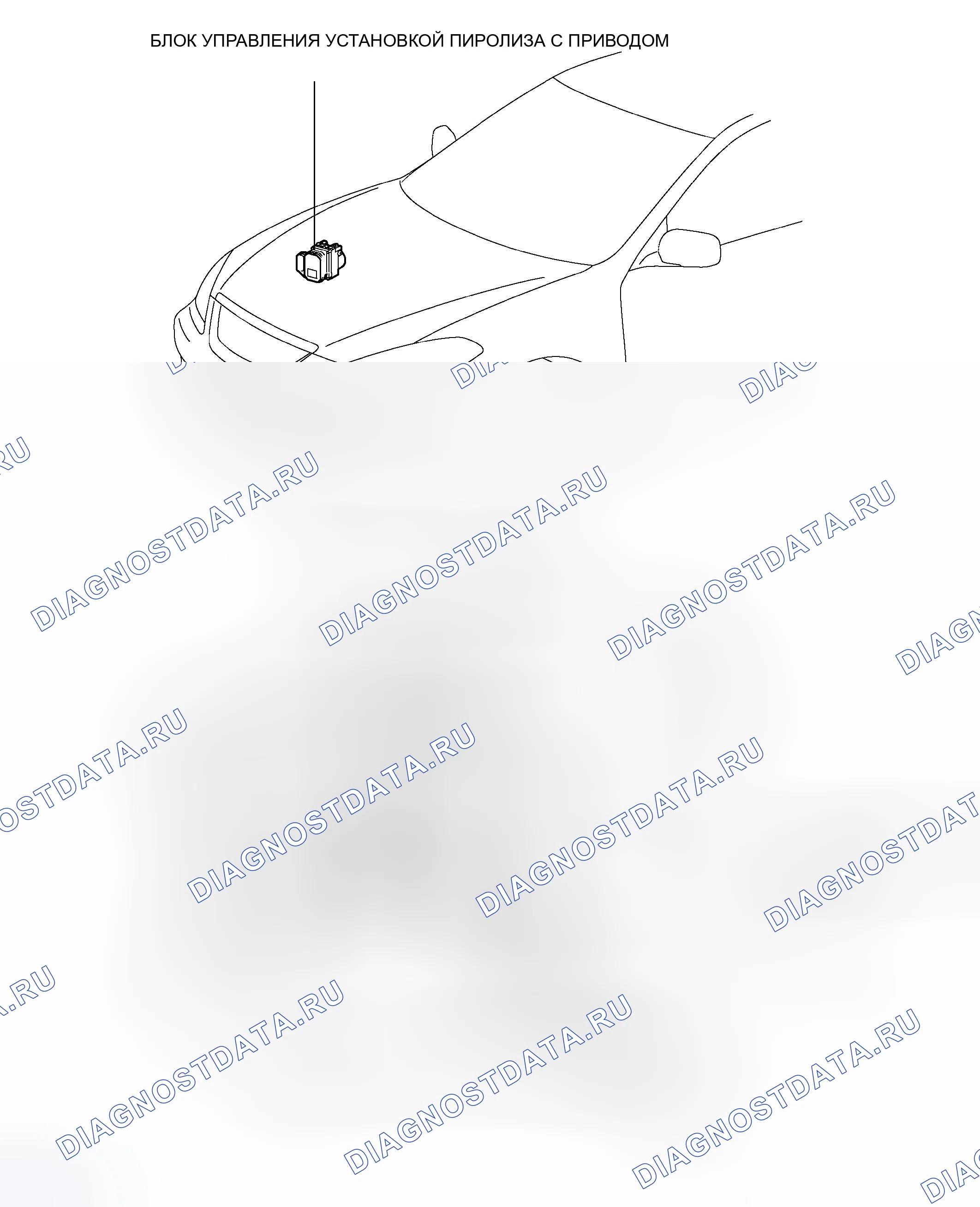 Рис. 469: РАСПОЛОЖЕНИЕ ДЕТАЛЕЙ. Toyota Camry Solara II