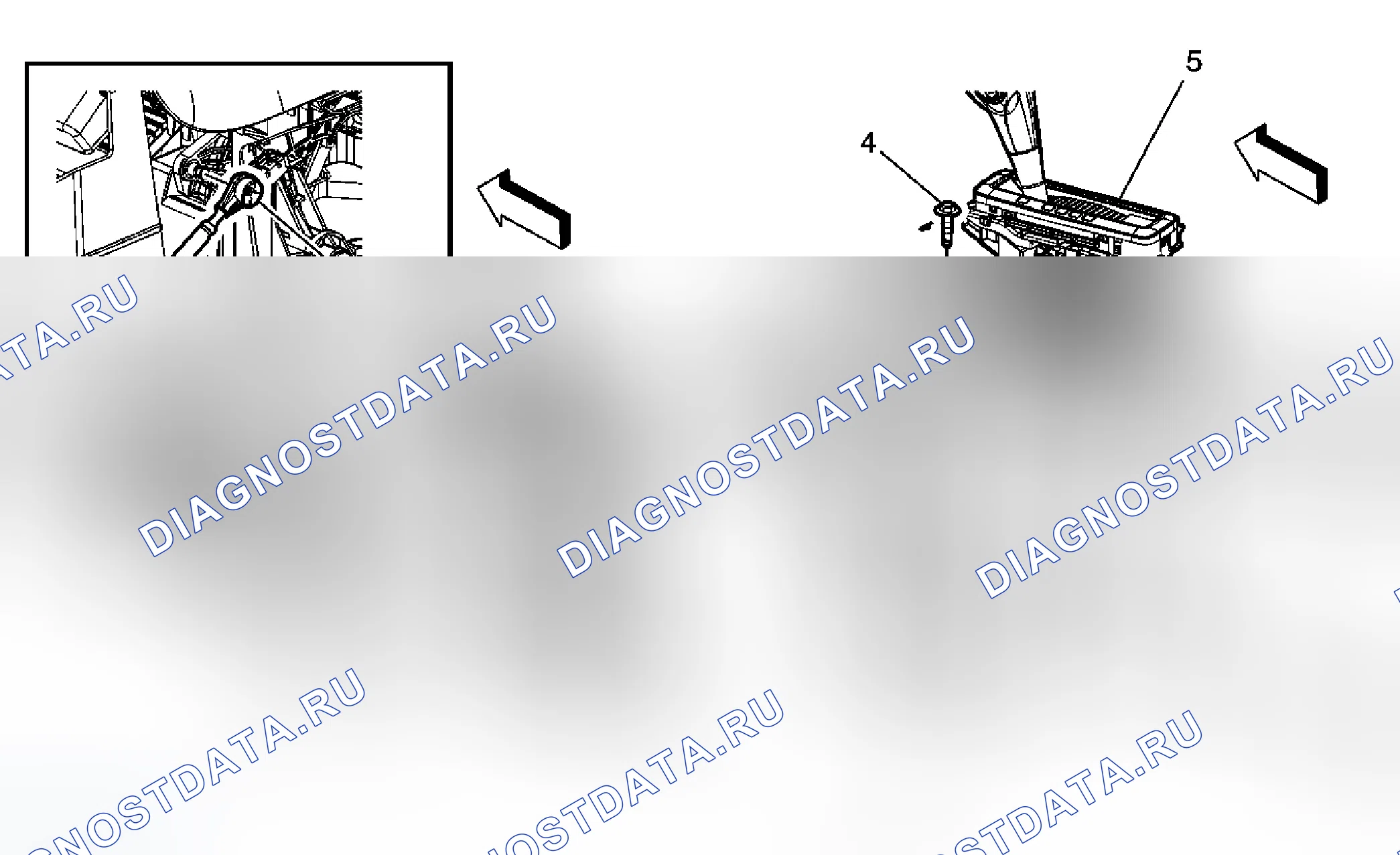 Рис. 8: Замена управления коробкой передач (OUTLOOK). Chevrolet Traverse I