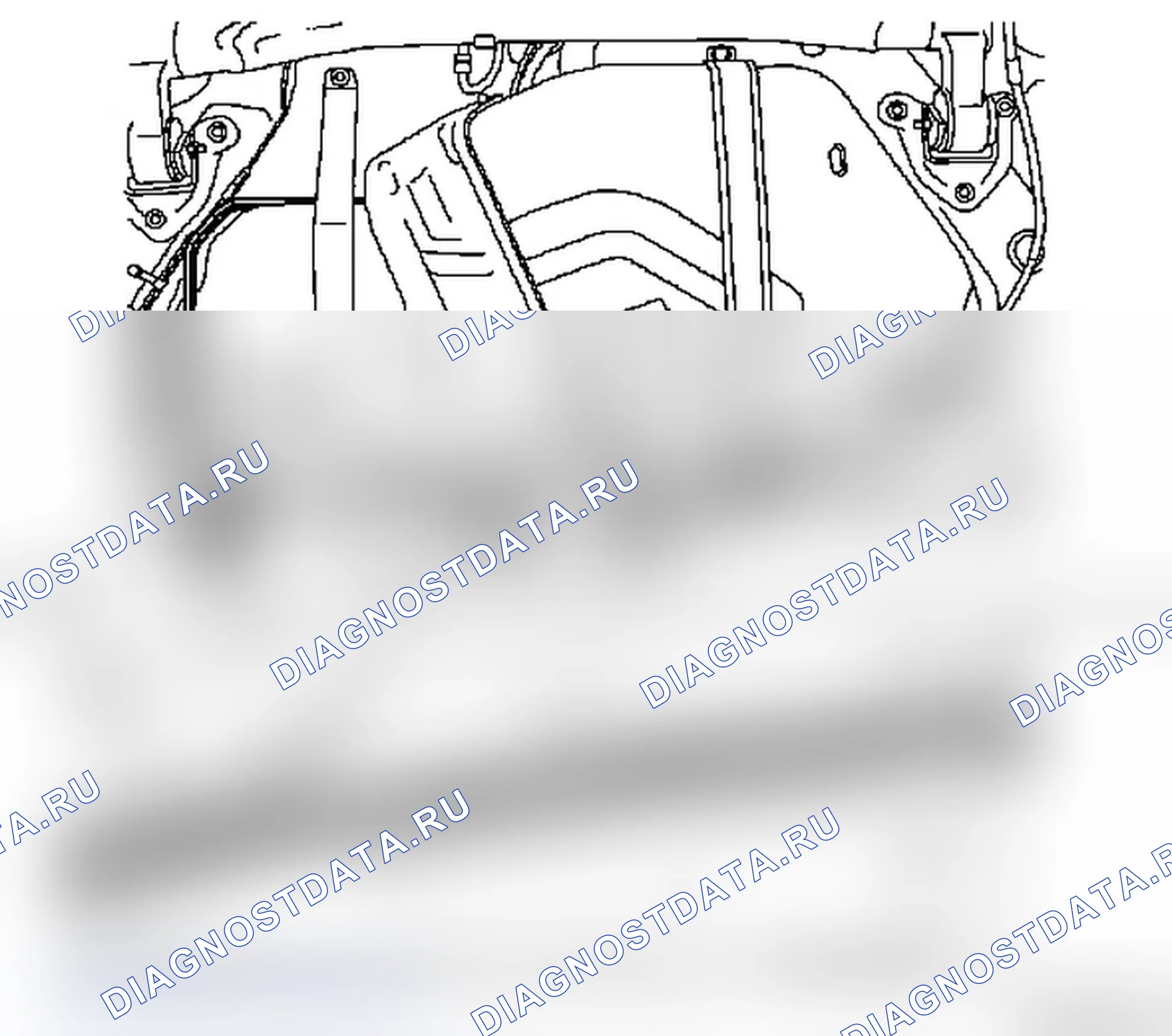 Топливопровод. Opel Astra H