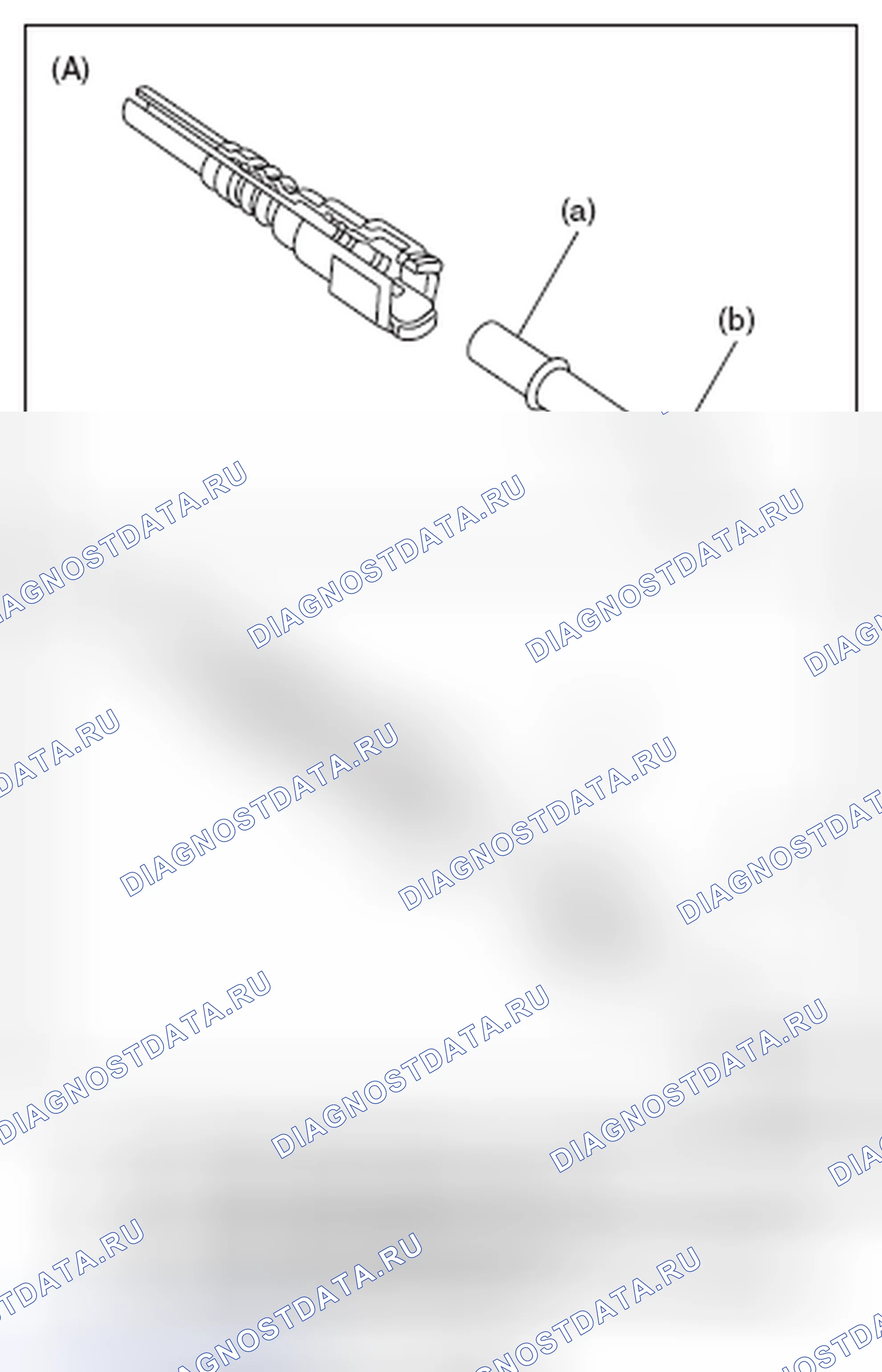 Рис. 411: ПОДКЛЮЧЕНИЕ БЫСТРОРАЗЪЕМНОГО СОЕДИНИТЕЛЯ ТОПЛИВОПРОВОДА. Subaru Legacy BM/BR рестайлинг