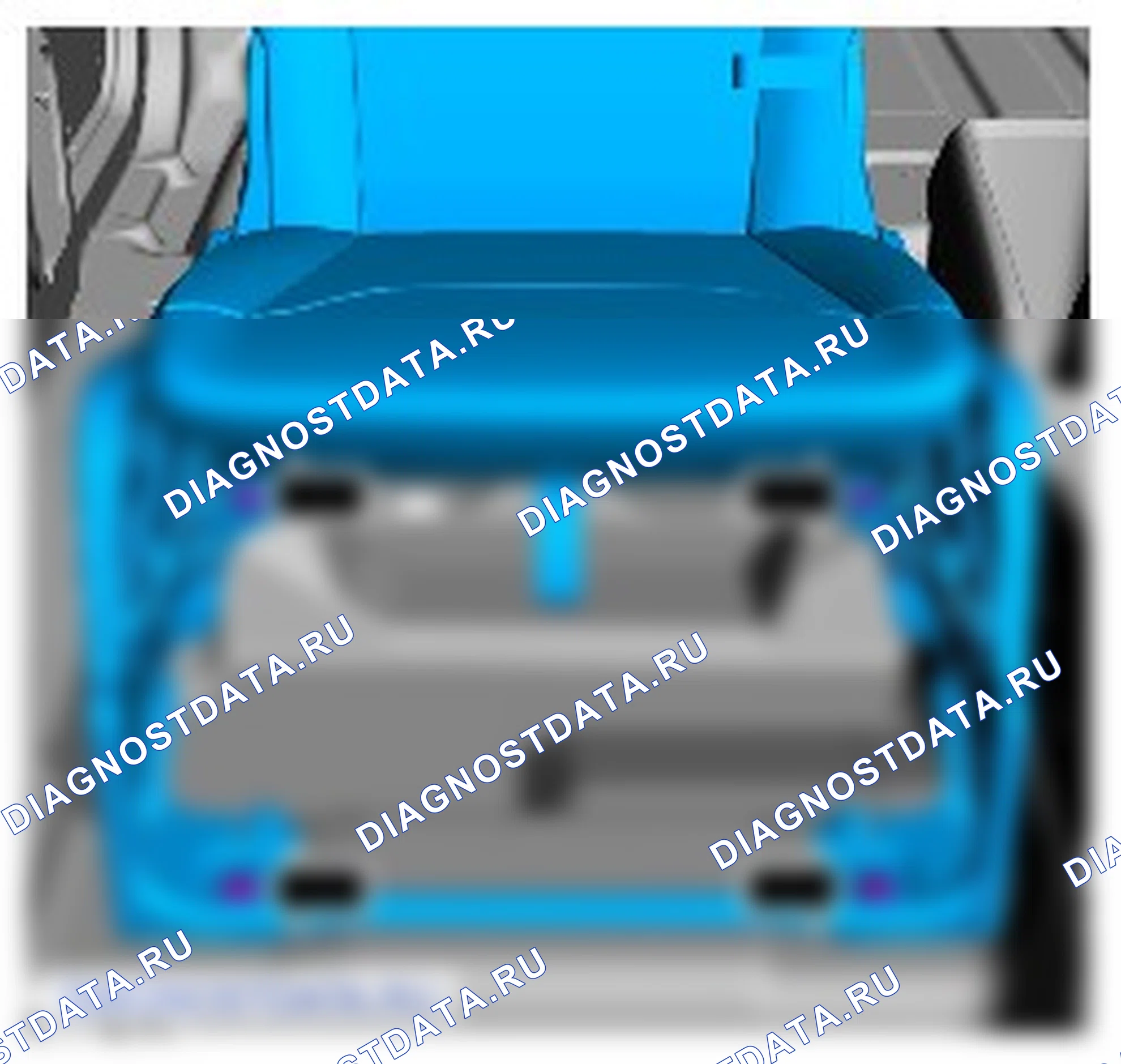 Как снять и установить переднее сиденье. Ford Tourneo Courier I