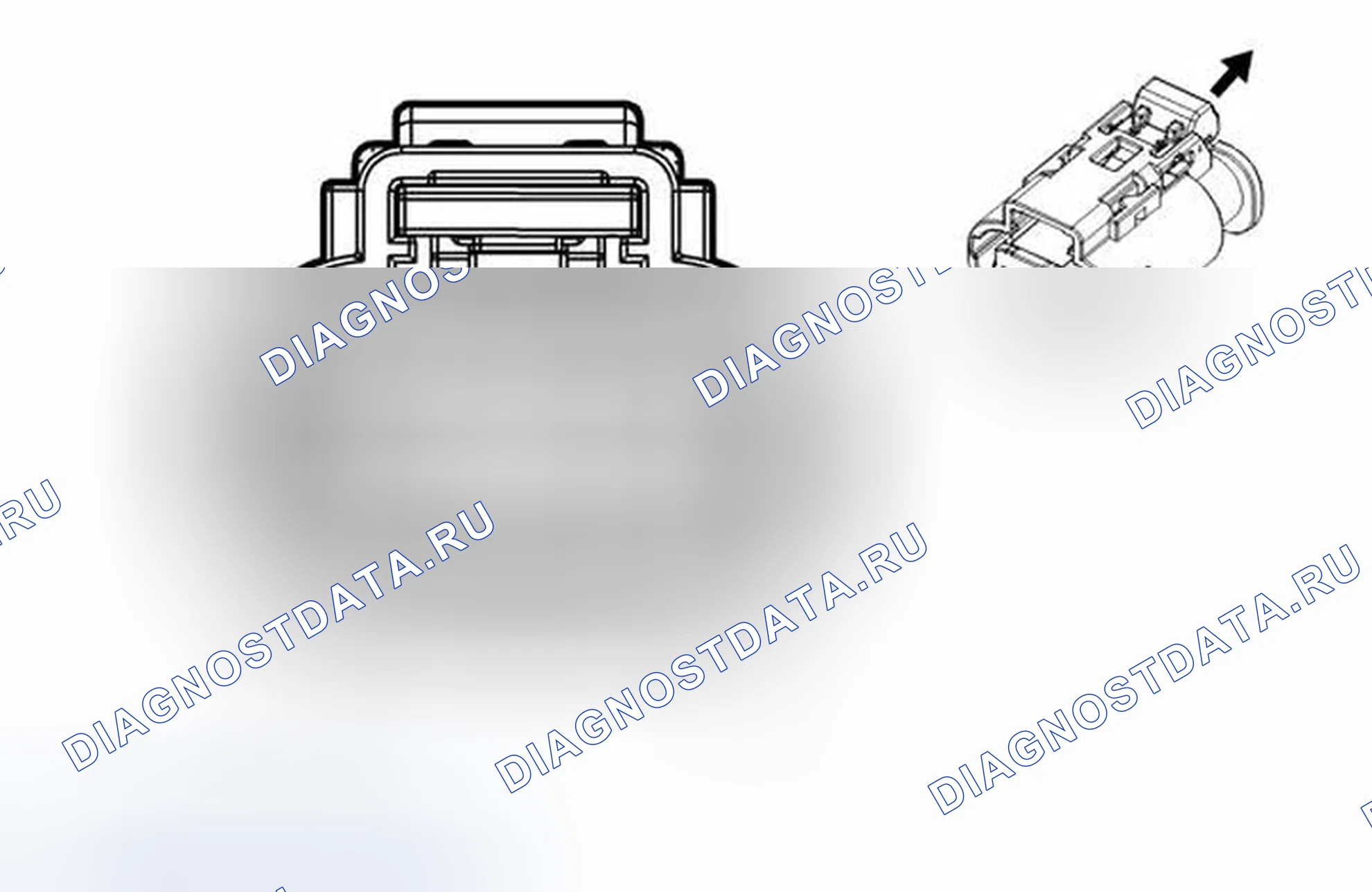 Рис. 359: E29R Противотуманная фара - задняя (T79). Cadillac ATS I