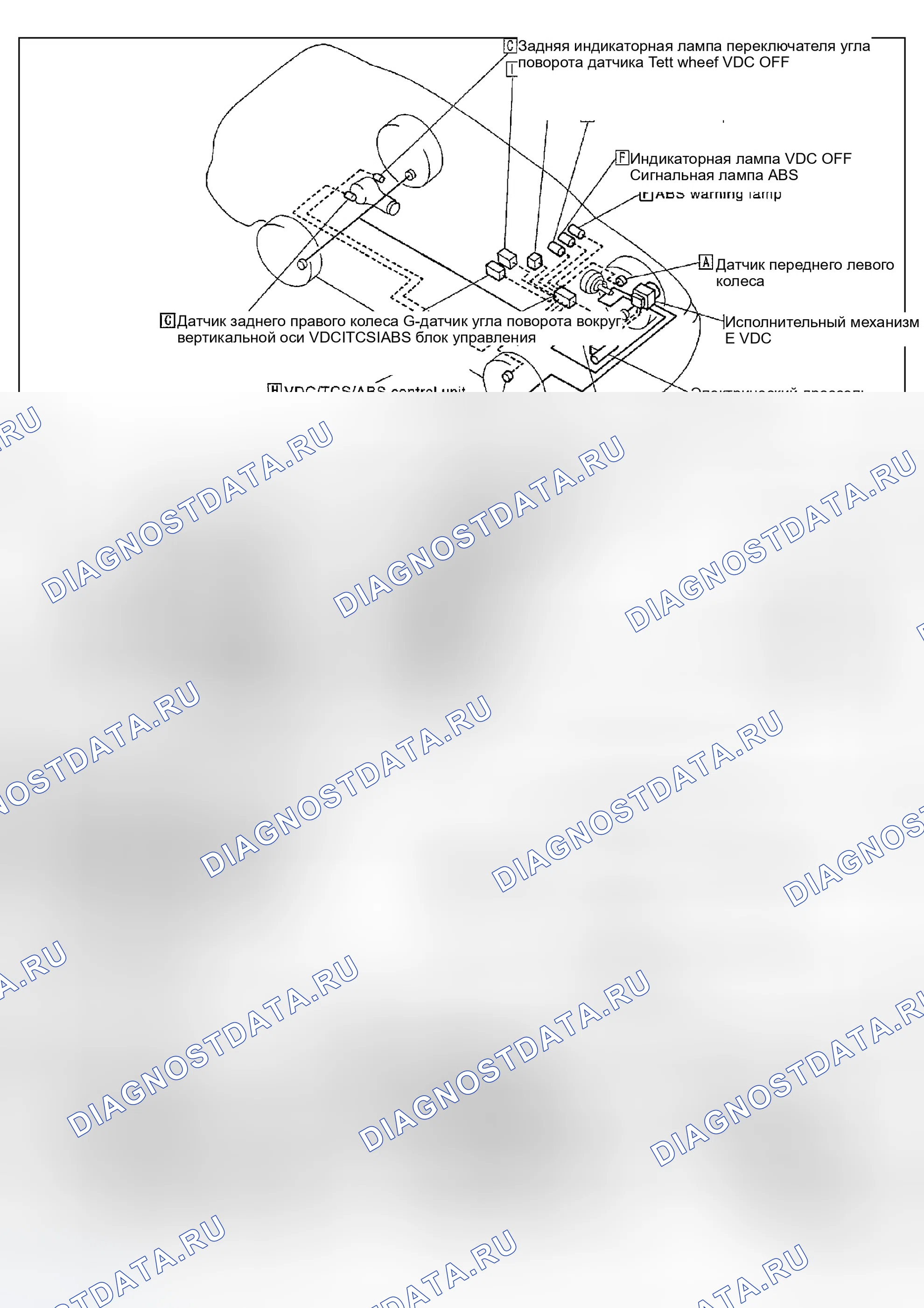 Рис. 314: Расположение компонентов. Infiniti G35 III