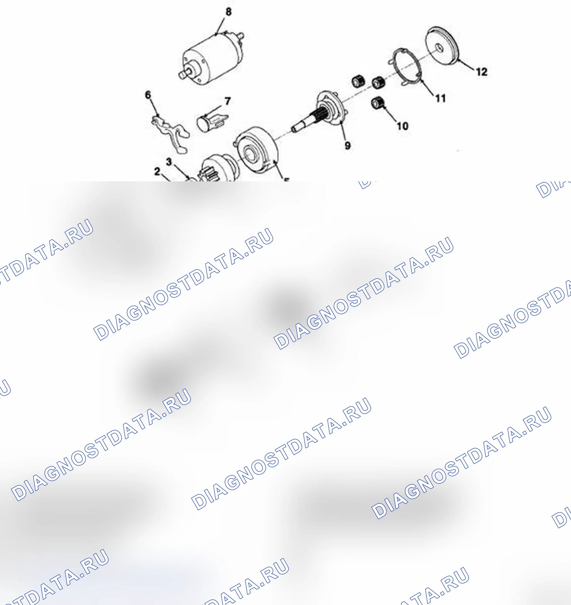 Рис. 6: КОМПОНЕНТЫ. Hyundai Santa Fe II