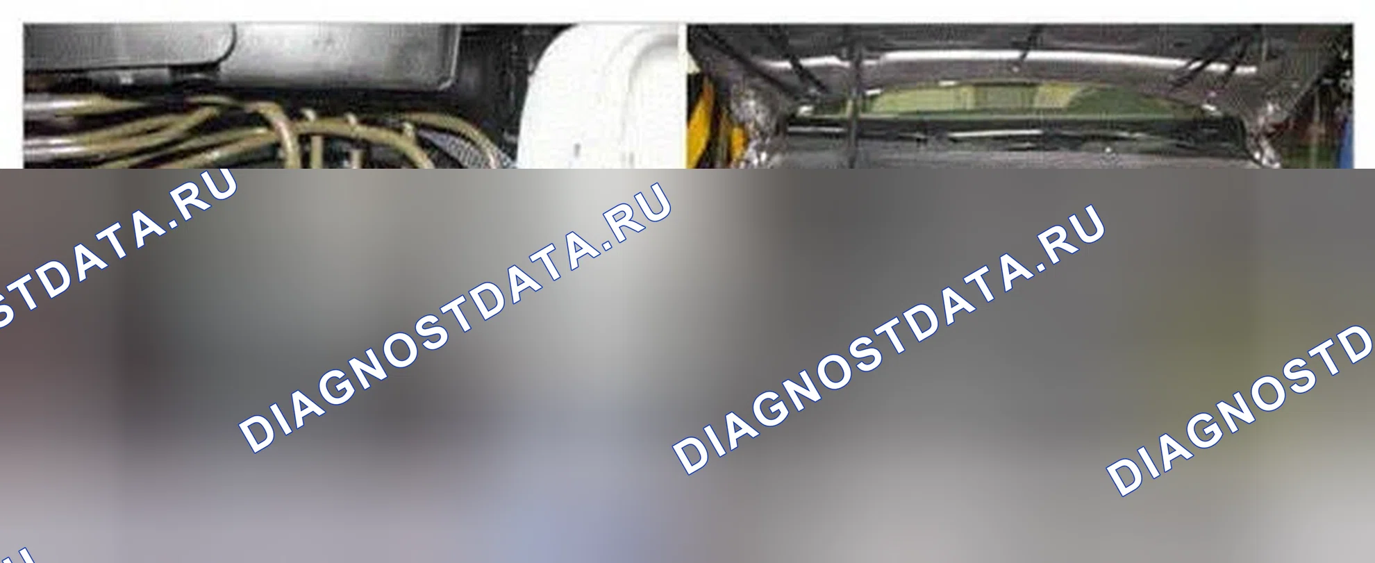 Рис. 231: Расположение компонентов. Hyundai Genesis I рестайлинг