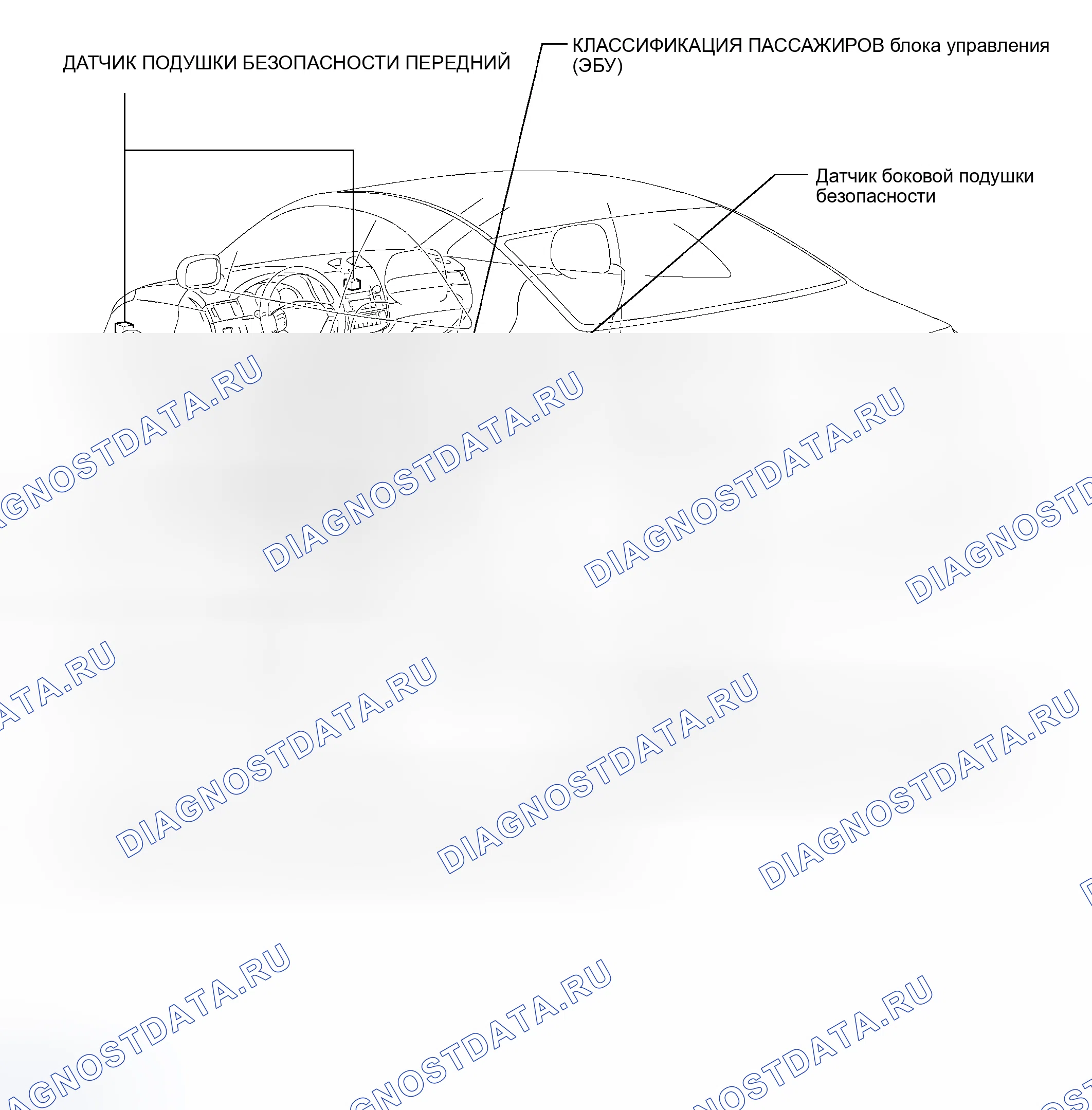 Рис. 263: РАСПОЛОЖЕНИЕ ДЕТАЛЕЙ. Toyota Camry Solara II