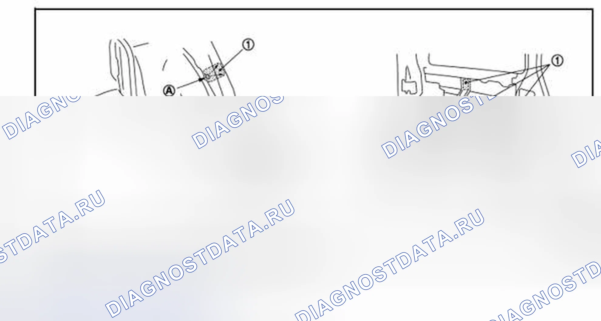Рис. 14: ПРИМЕНЕНИЕ УРЕТАНОВОЙ ПЕНЫ. Honda MDX I