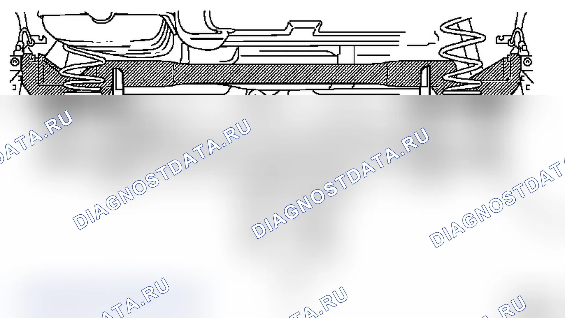 Задняя ось, задняя подвеска Задняя подвеска. Opel Astra G