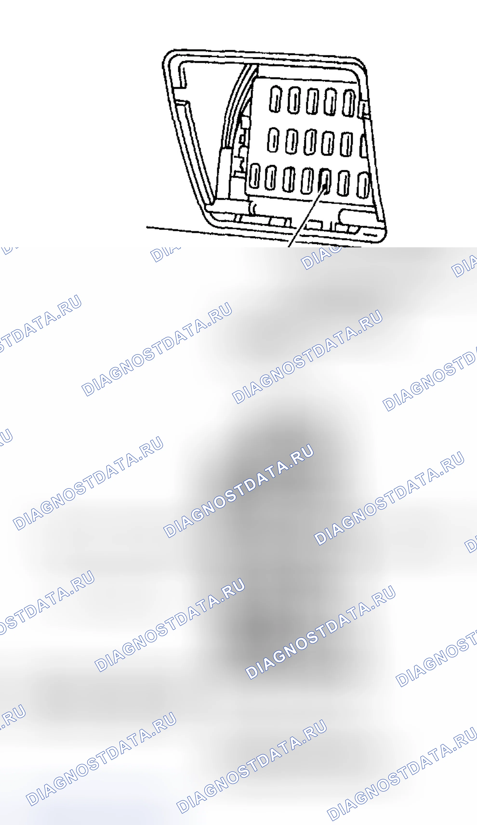 Рис. 72: РАСПОЛОЖЕНИЕ. Subaru Impreza GD/GC/GG