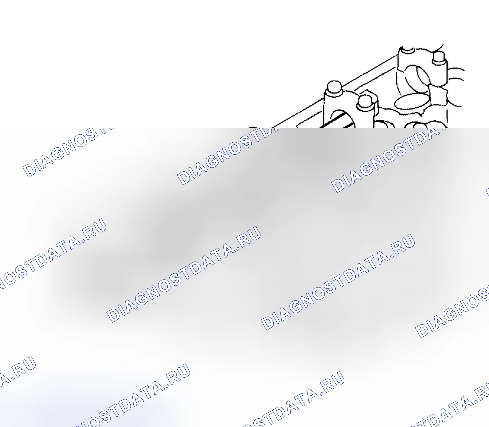 Рис. 110: ЗАЗОР ШЕЙКИ РАСПРЕДЕЛИТЕЛЬНОГО ВАЛА. Honda Odyssey (North America) I