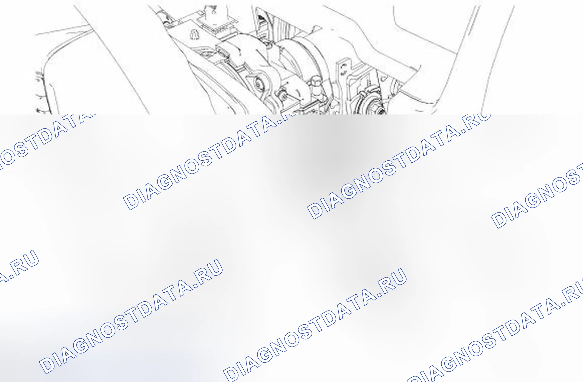 Рис. 17: Цилиндр замка зажигания. Ford Focus II рестайлинг