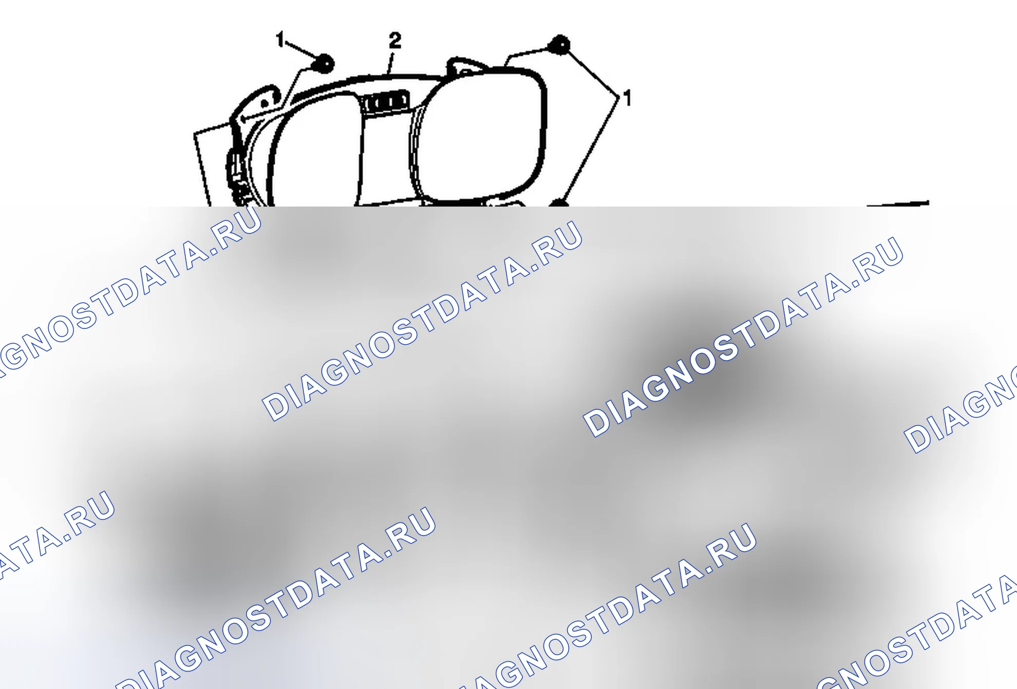 Рис. 8: Замена приборной панели. Chevrolet Malibu VIII рестайлинг