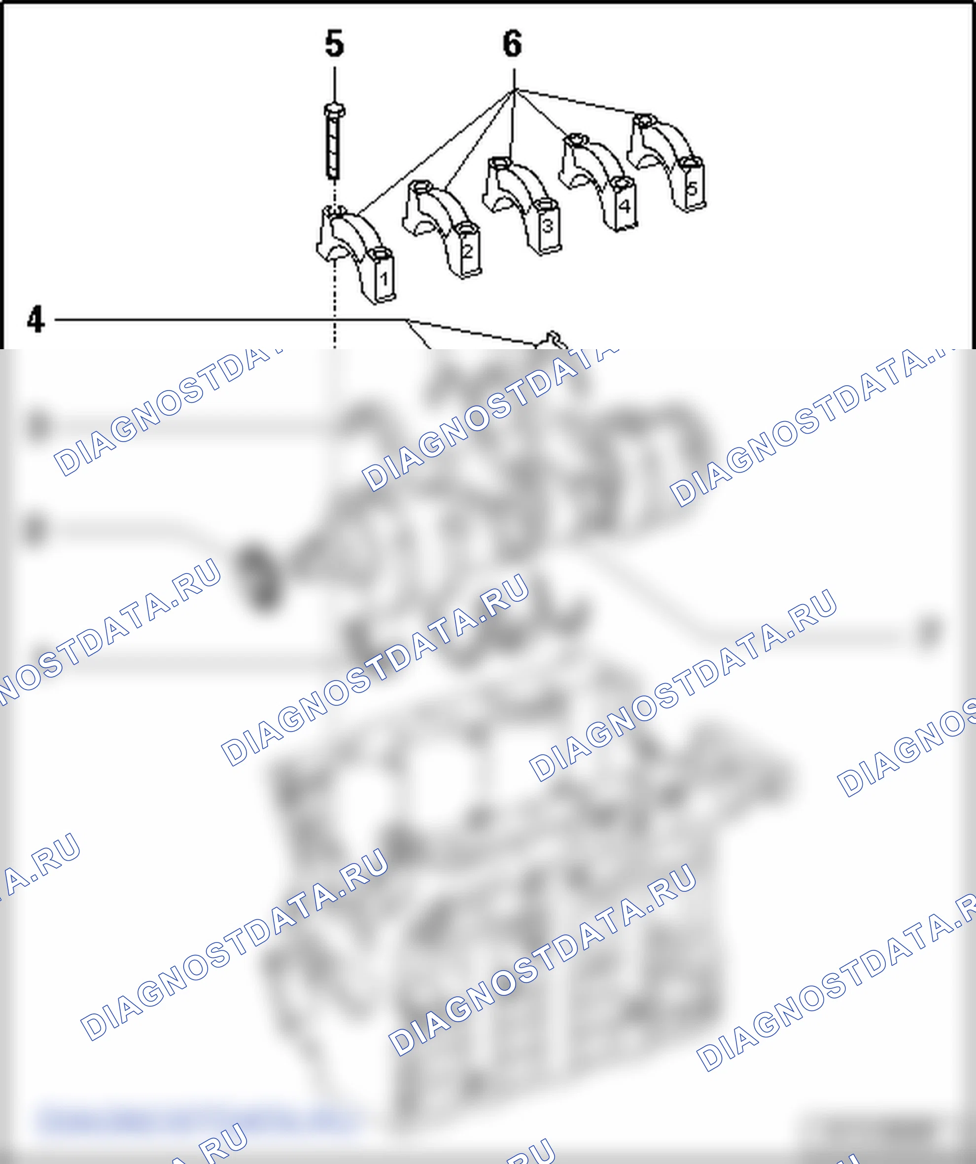 Коленчатый вал, поршень и шатун (2.0/125 кВт TDI PD). Skoda Octavia Ii
