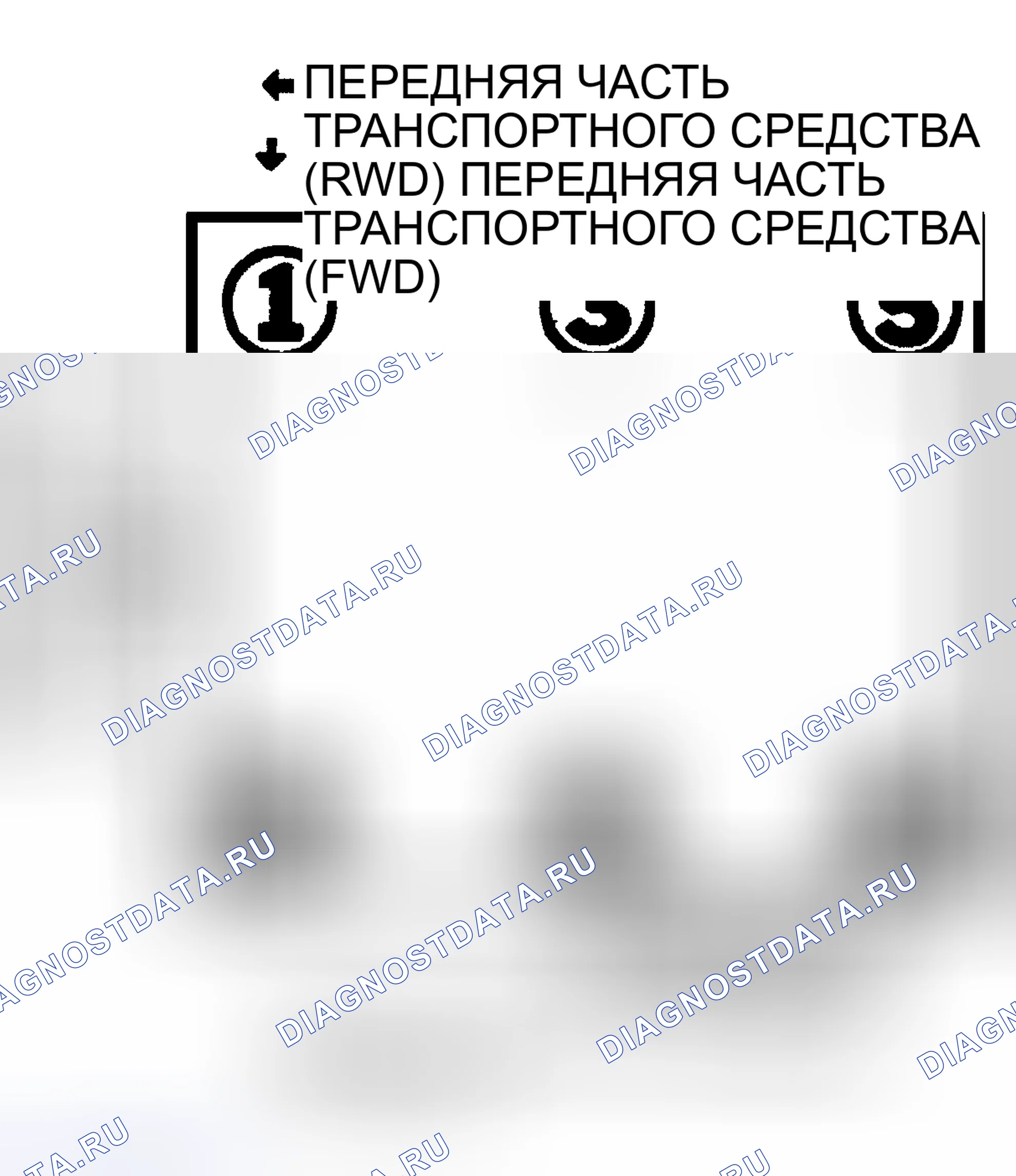 Рис. 1: Порядок и временные отметки срабатывания 3.1L (VIN T&V). Buick Electra Park Avenue 