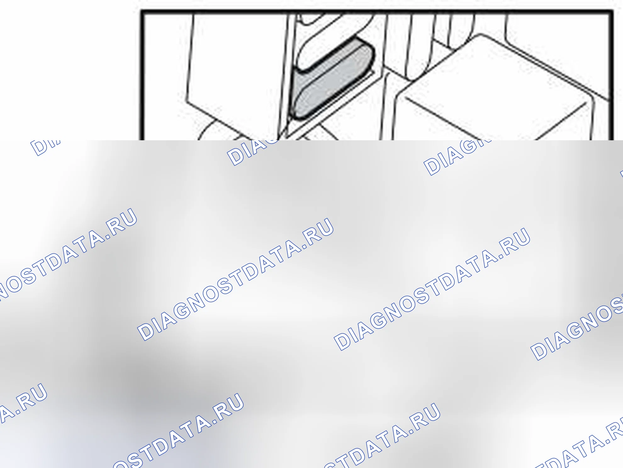Рис. 122: Установка предохранителя. Volvo S80 I