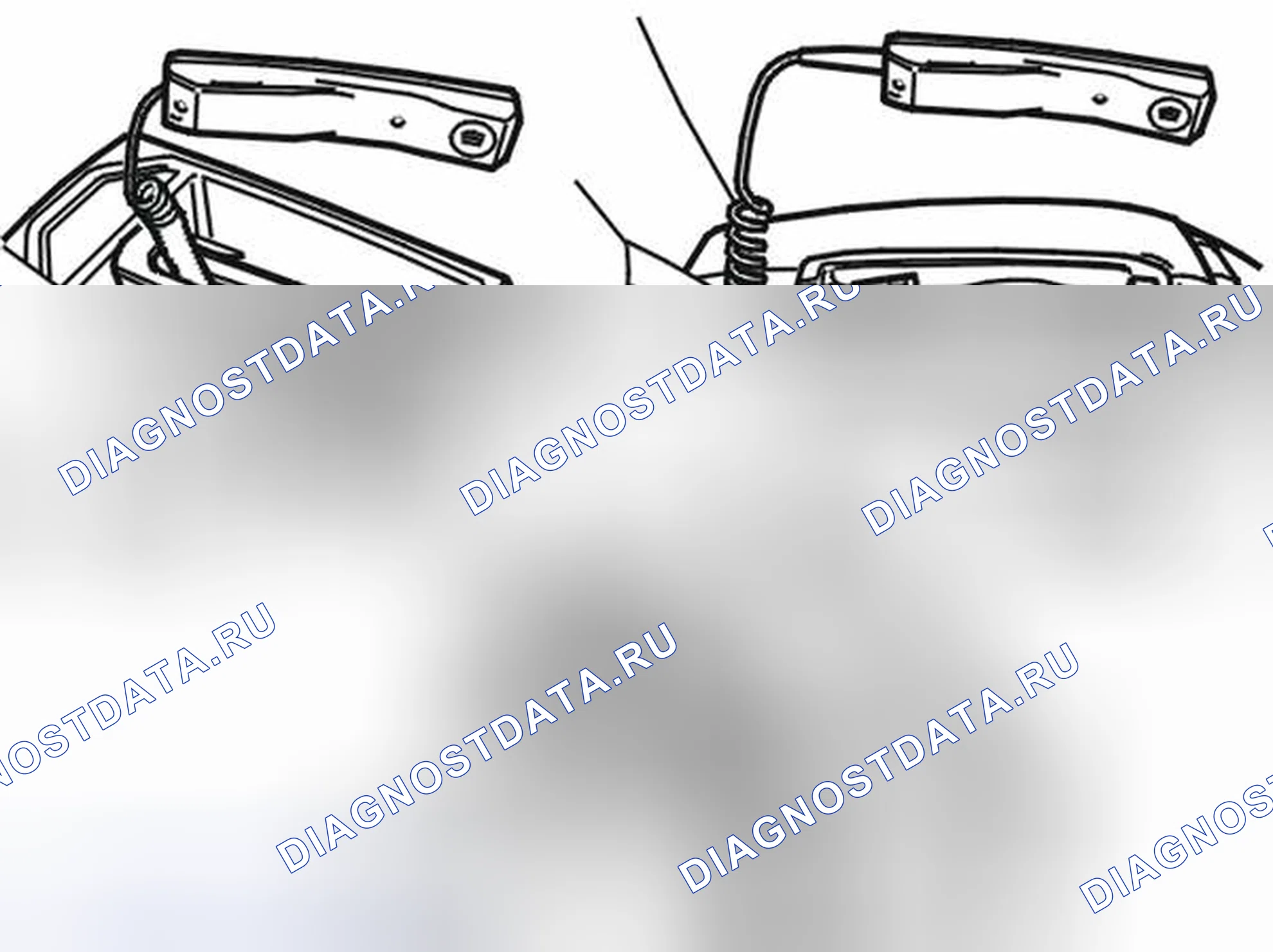 Рис. 16: Переносной телефон, замена. Volvo V70 II рестайлинг